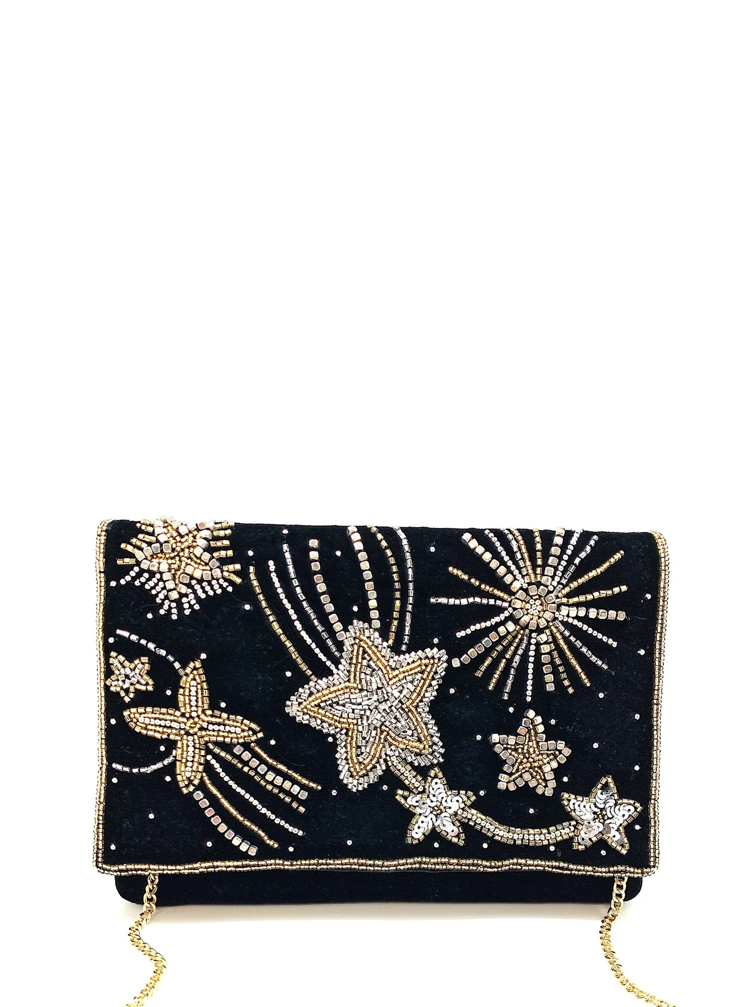 Starburst Beaded Clutch - Image 2