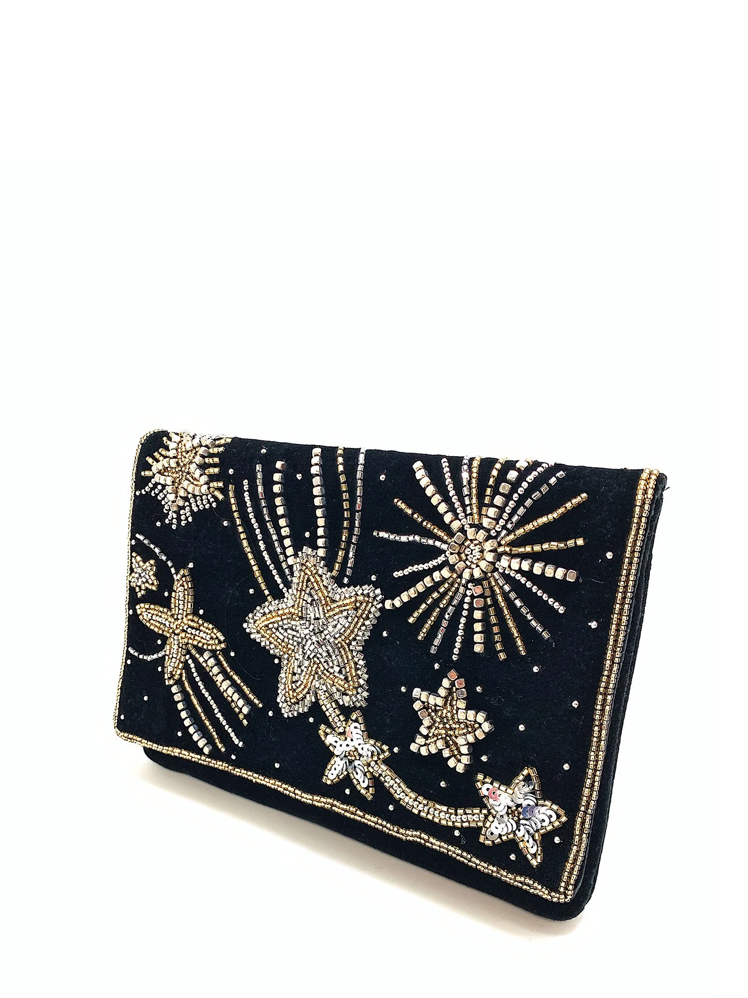 Starburst Beaded Clutch - Image 3
