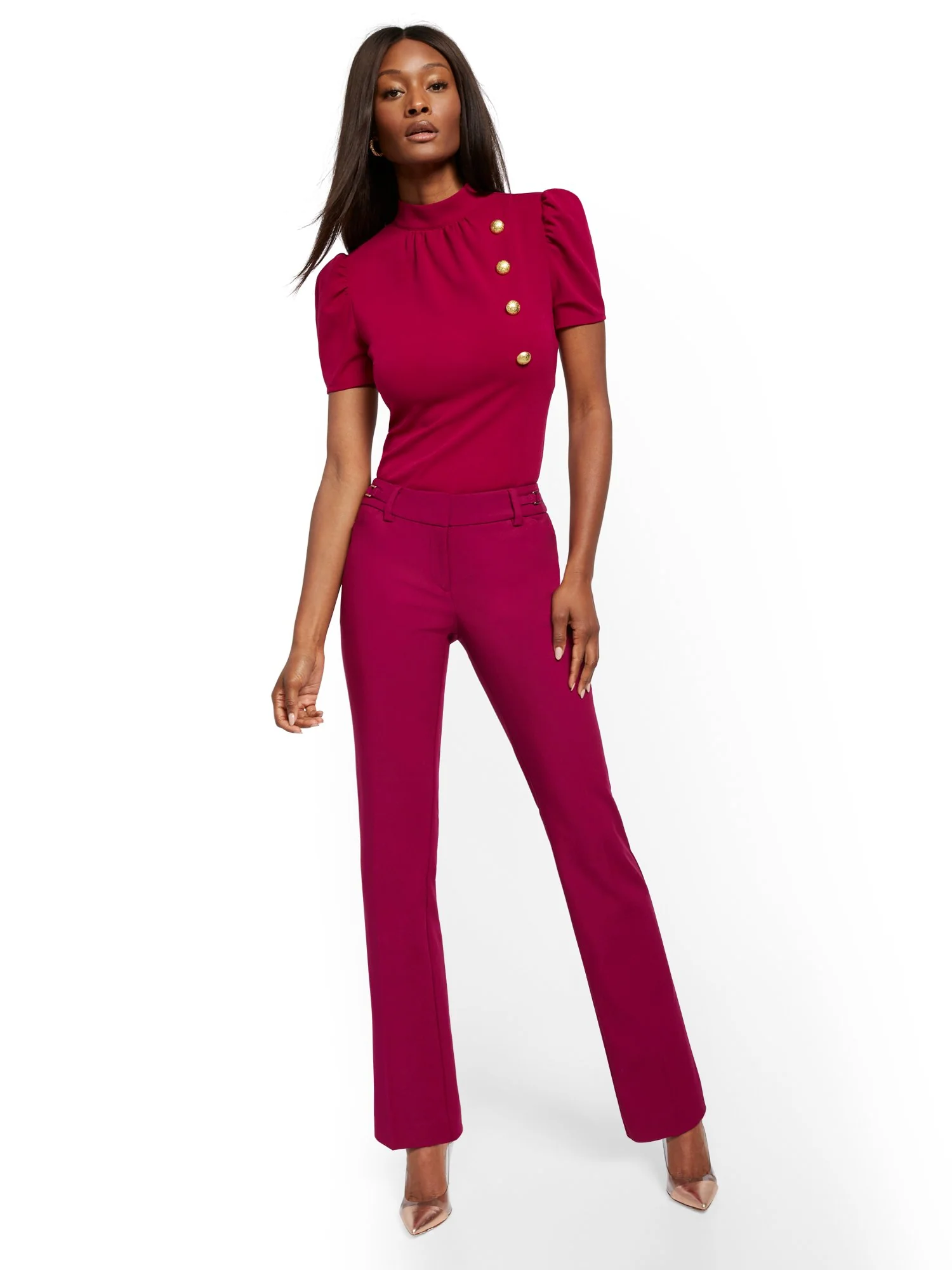 Straight-Leg Pant - Modern - All-Season Stretch - 7th Avenue - Image 17