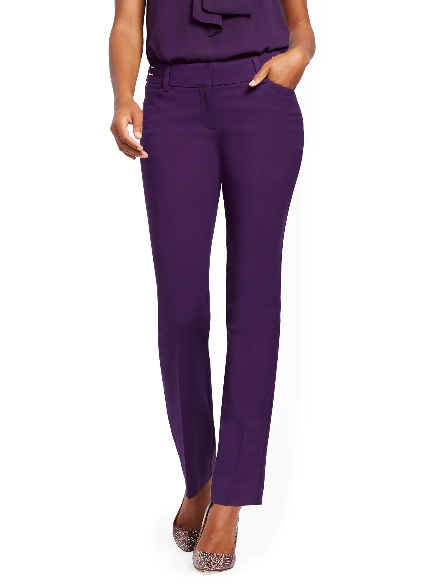 Straight-Leg Pant - Modern - All-Season Stretch - 7th Avenue - Image 25