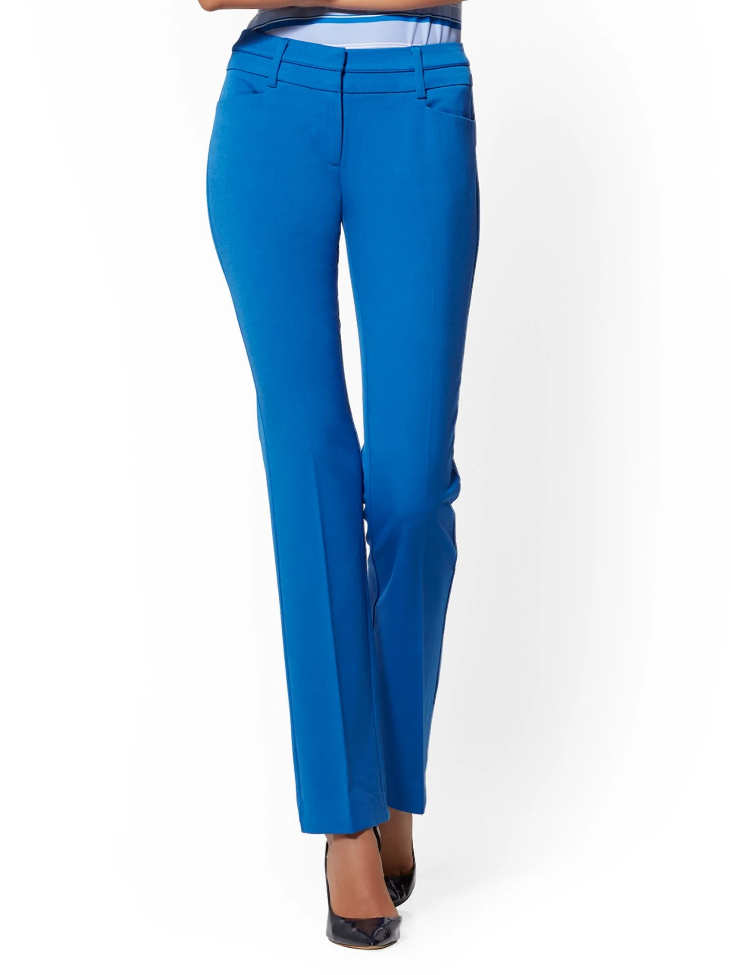 Straight-Leg Pant - Signature Fit - Superstretch - 7th Avenue - Image 11