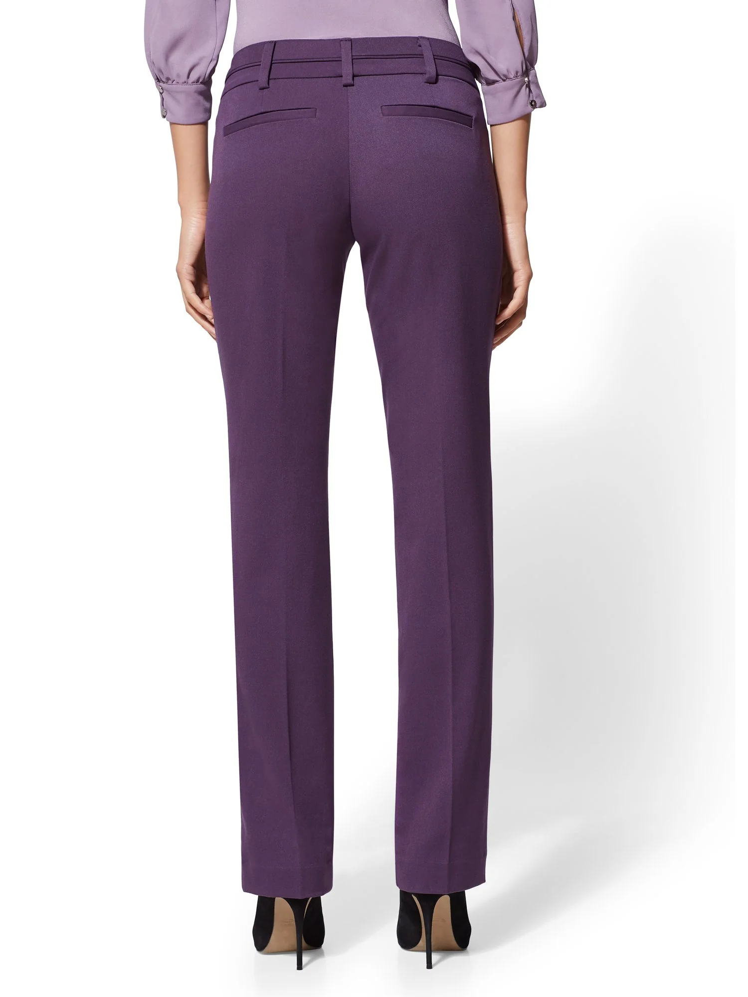 Straight-Leg Pant - Signature Fit - Superstretch - 7th Avenue - Image 16