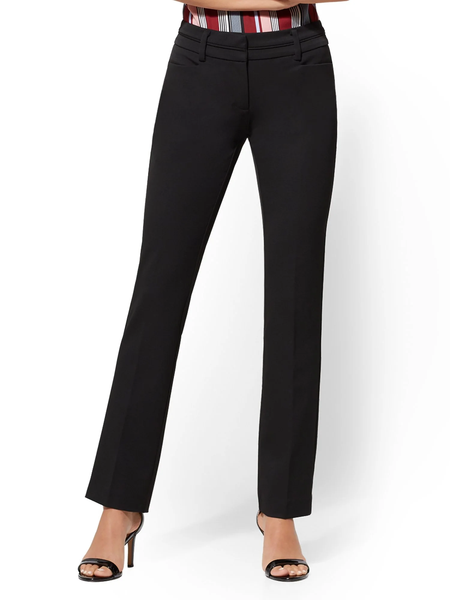 Straight-Leg Pant - Signature Fit - Superstretch - 7th Avenue - Image 2
