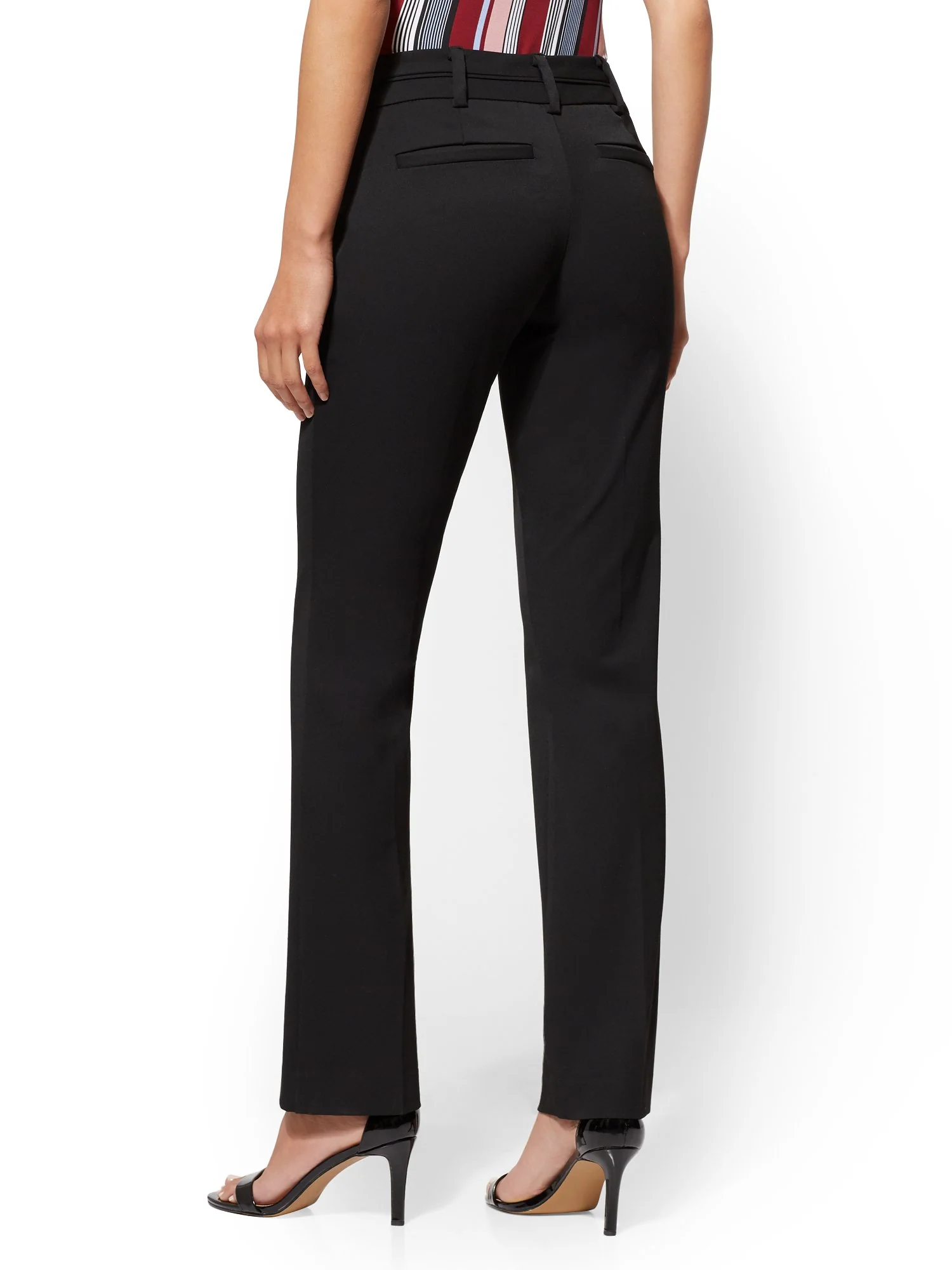 Straight-Leg Pant - Signature Fit - Superstretch - 7th Avenue - Image 3