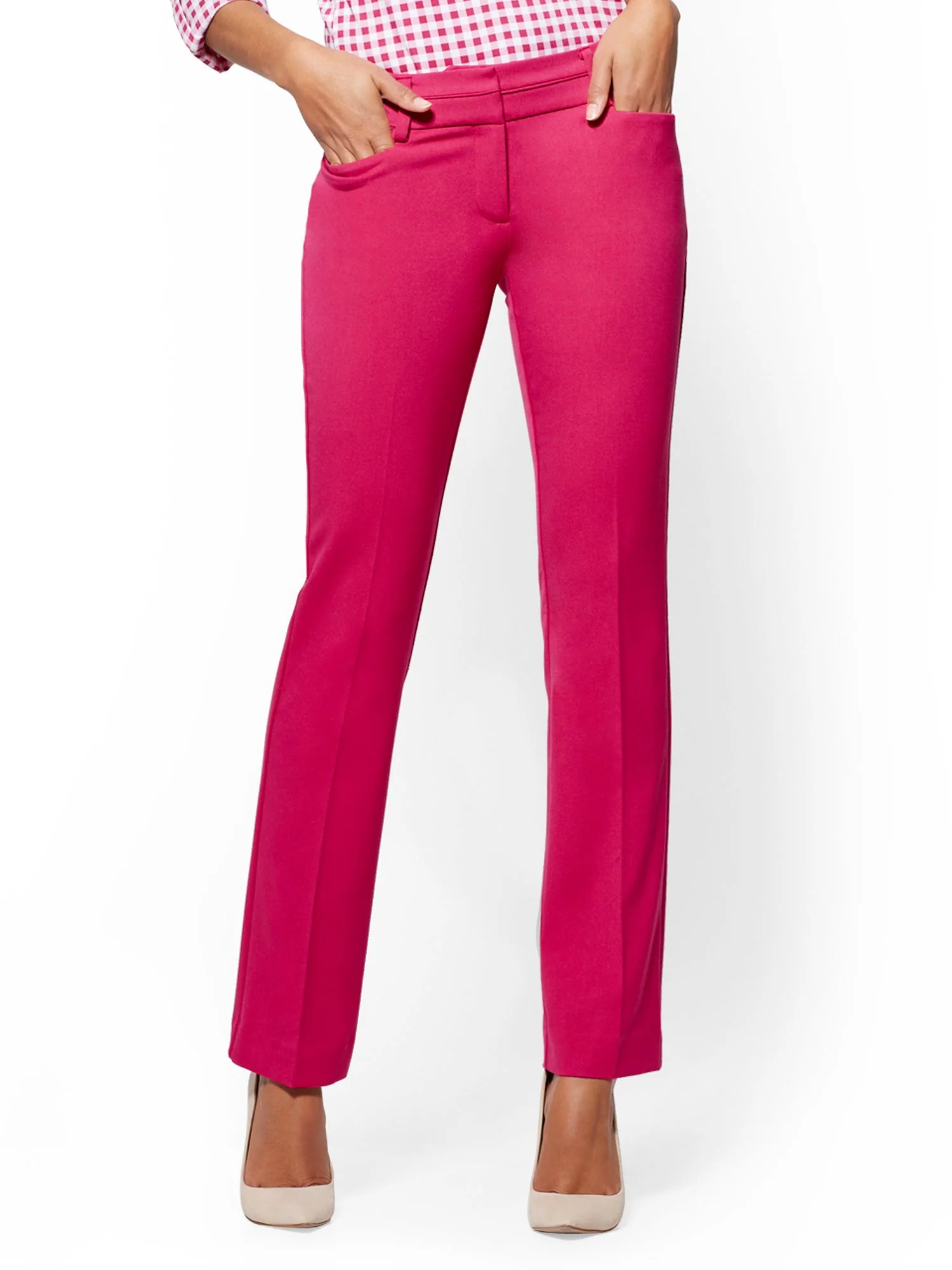Straight-Leg Pant - Signature Fit - Superstretch - 7th Avenue - Image 32