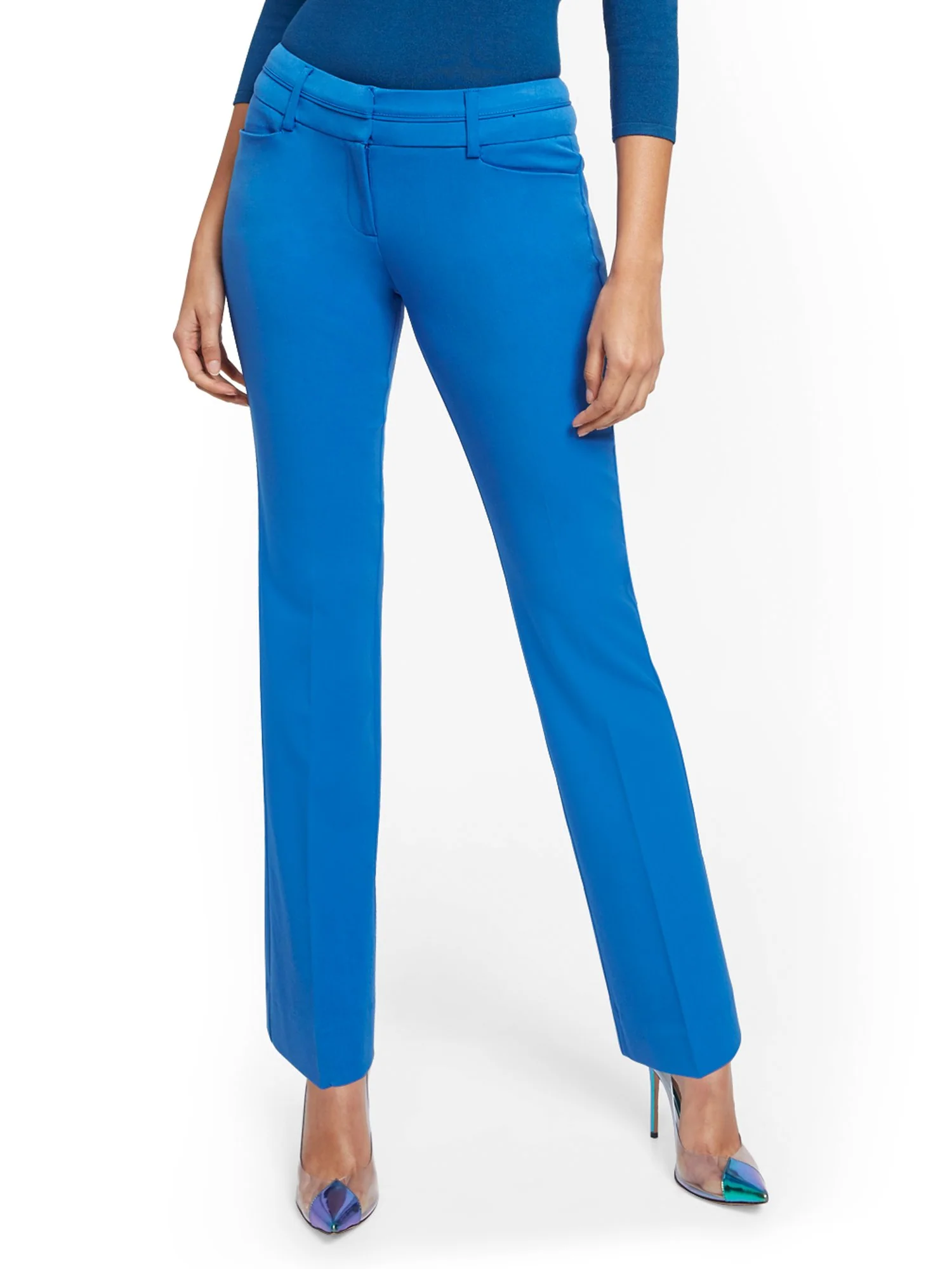 Straight-Leg Pant - Signature Fit - Superstretch - 7th Avenue - Image 6