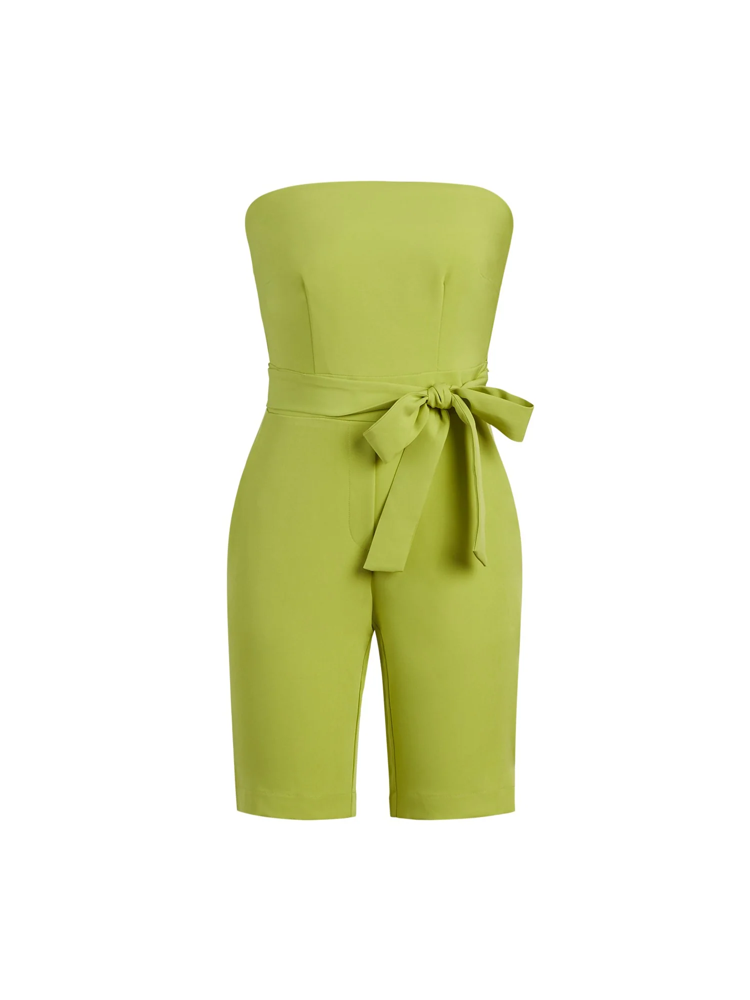 Strapless Bermuda Romper - Image 4