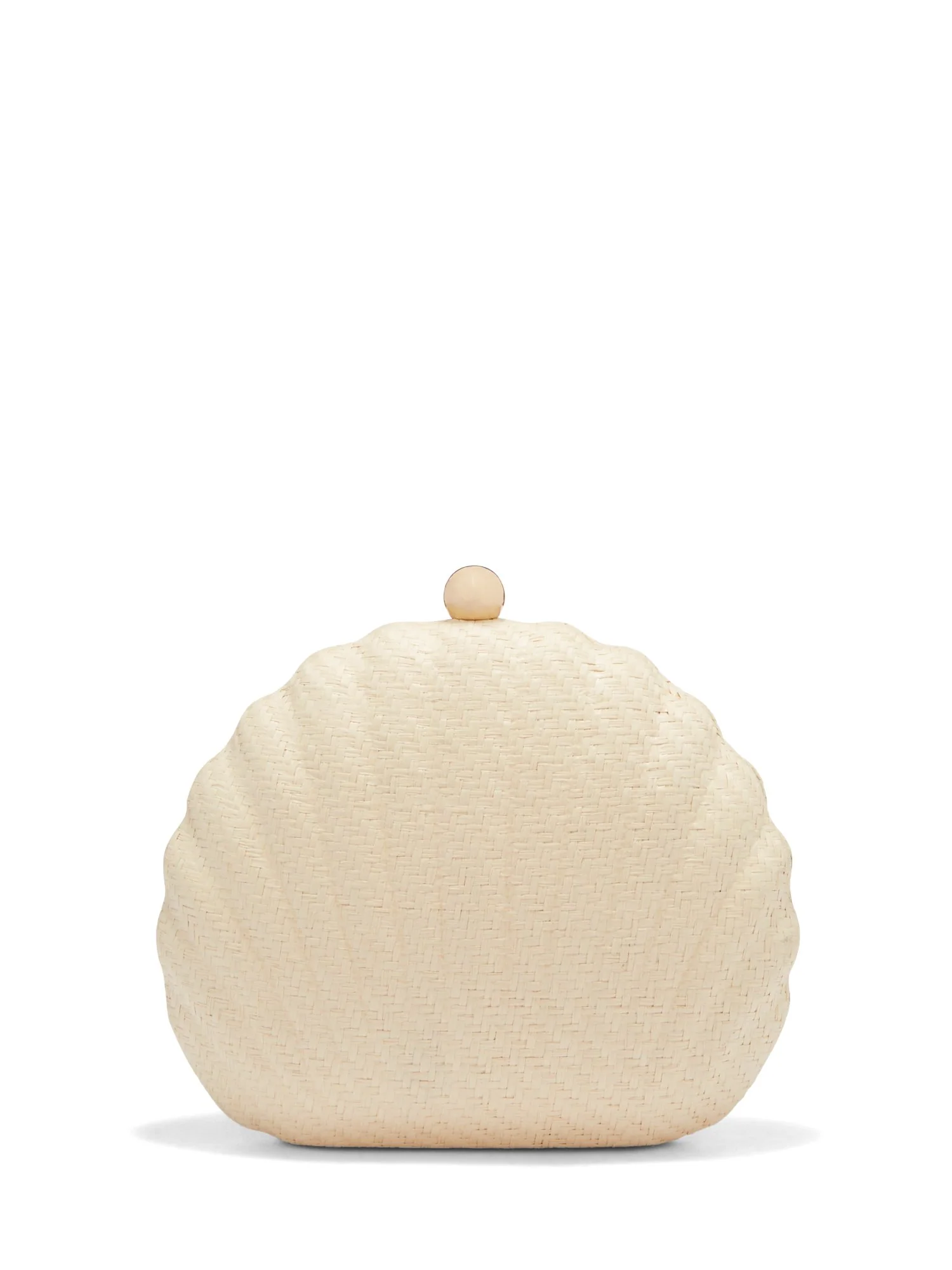 Urban Expressions Straw Clamshell Clutch - Brands We Love