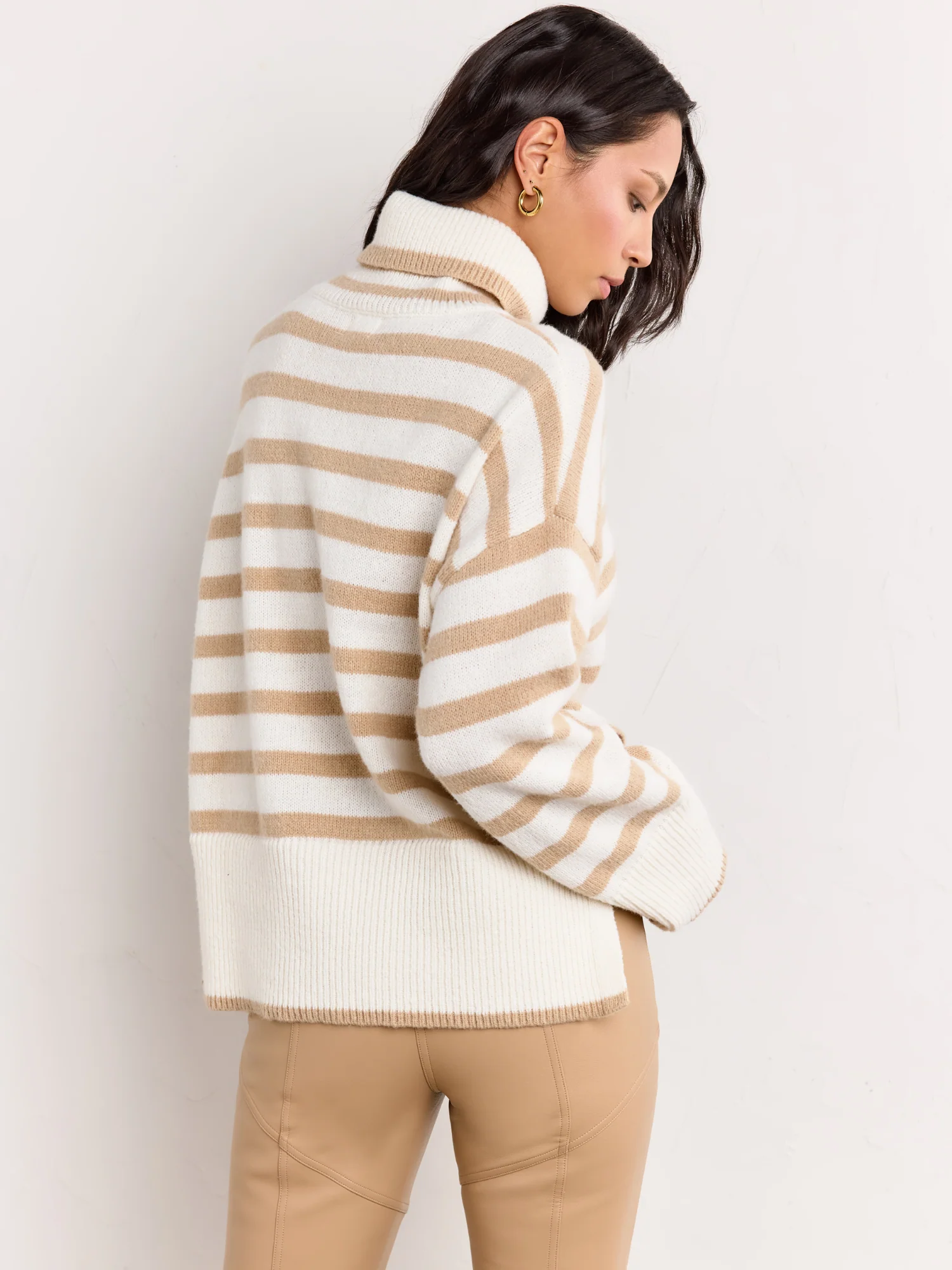 Dreamers by Debut Stripe Play Mock Neck Pullover - Brands We Love - Image 4