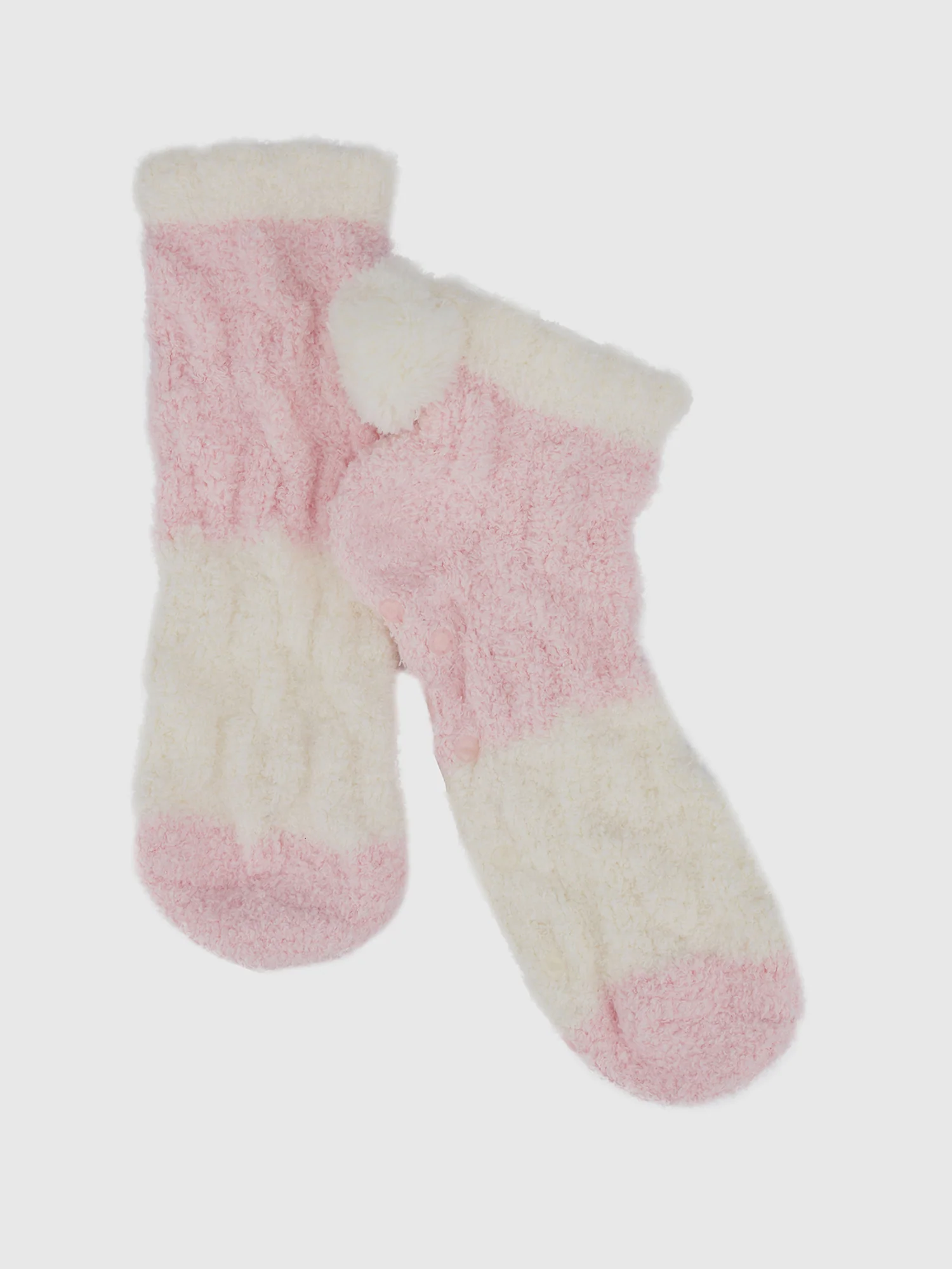 Stripe Pom Pom Sock