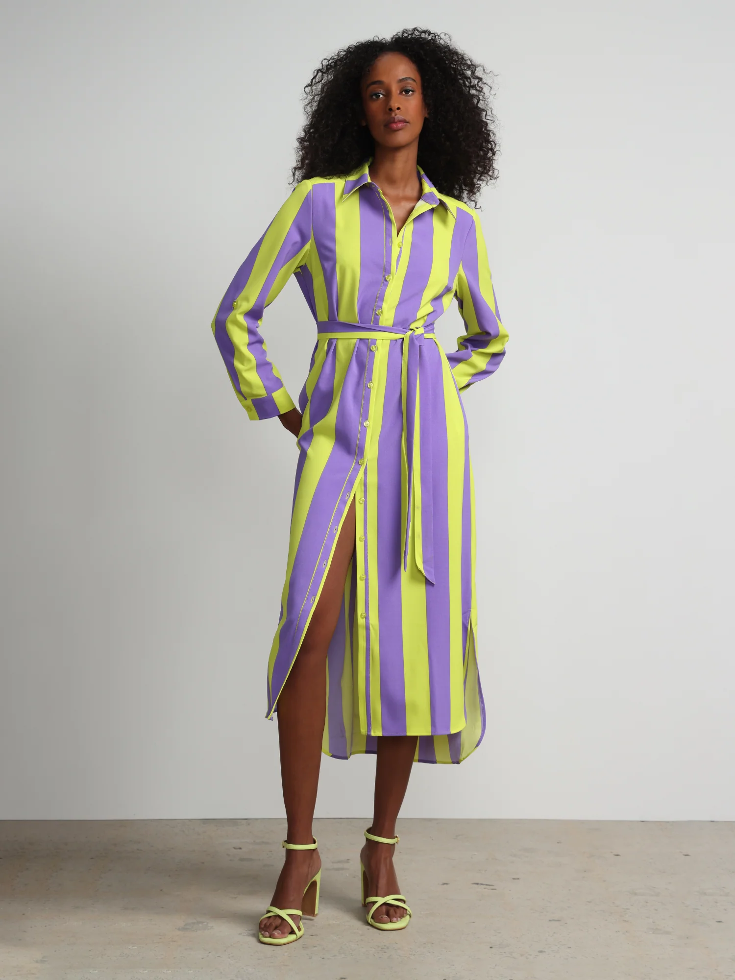 Midi shirt dress - Image 2