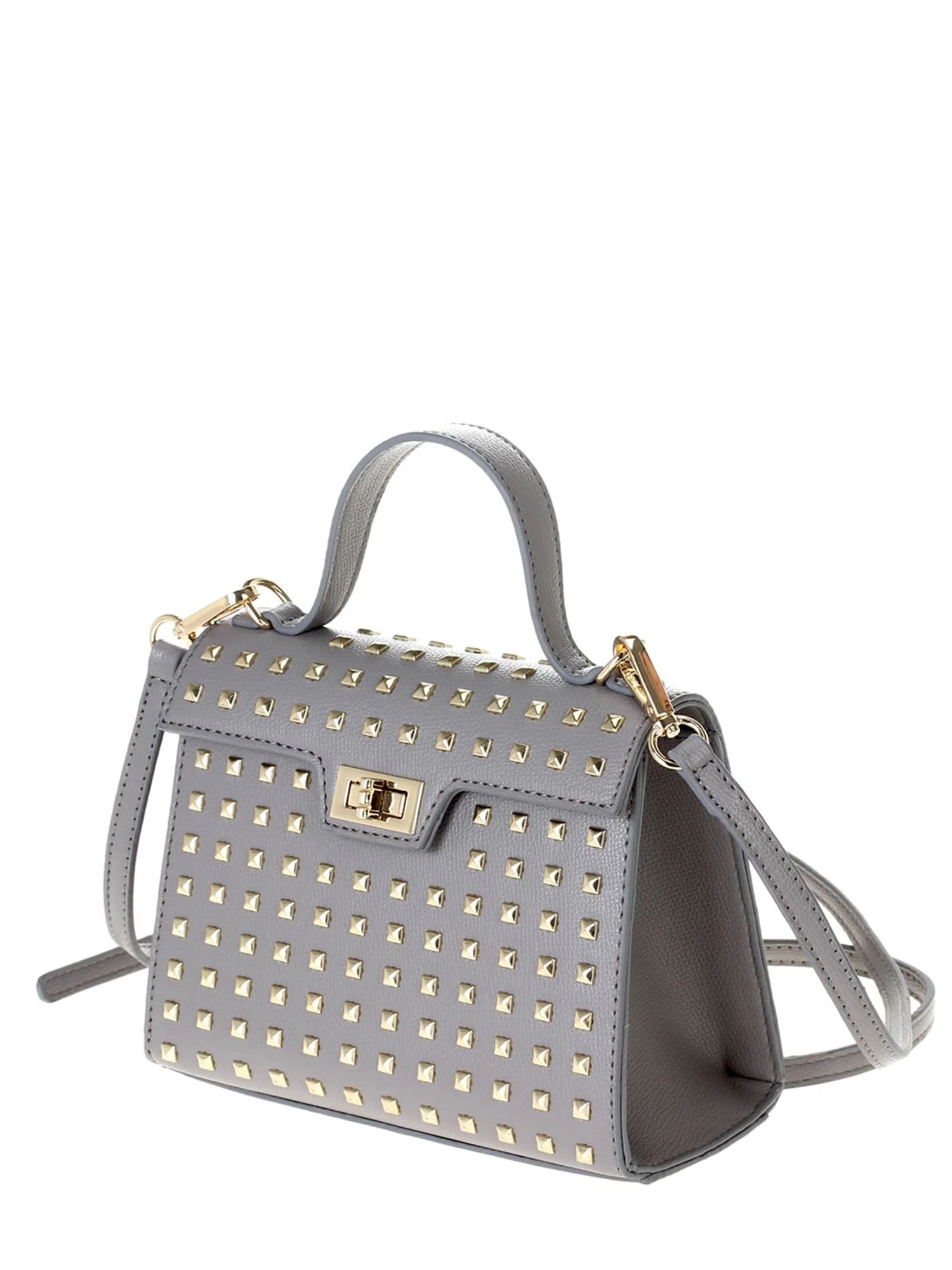 Studded Top Handle Bag - Image 3