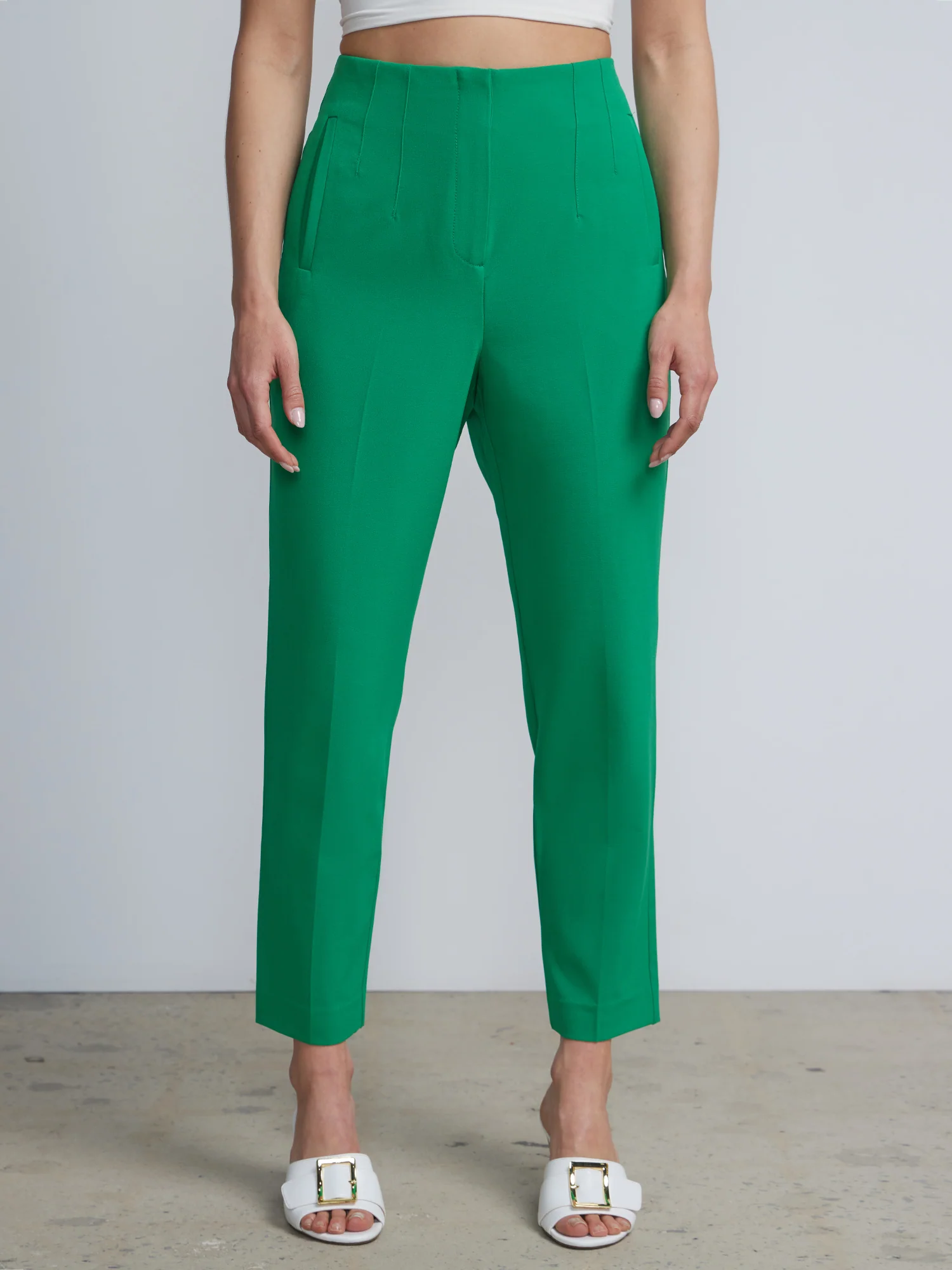 Super High-Rise Seam-Front Ankle Pant - Essential Stretch - Image 10