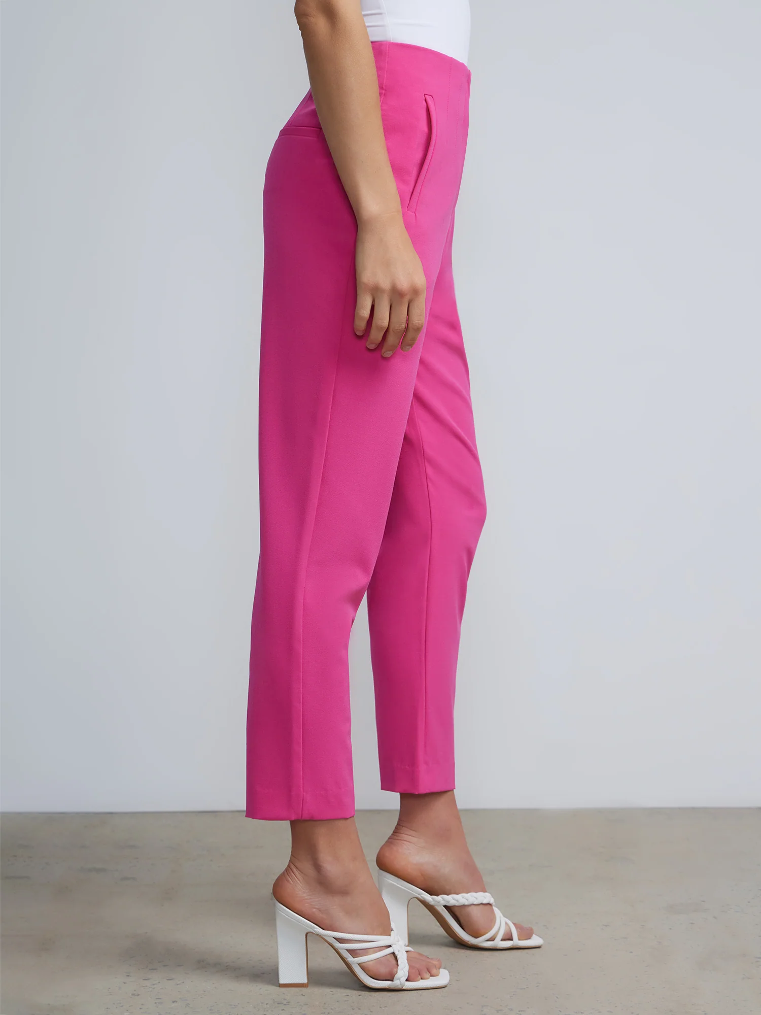 Super High-Rise Seam-Front Ankle Pant - Essential Stretch - Image 7