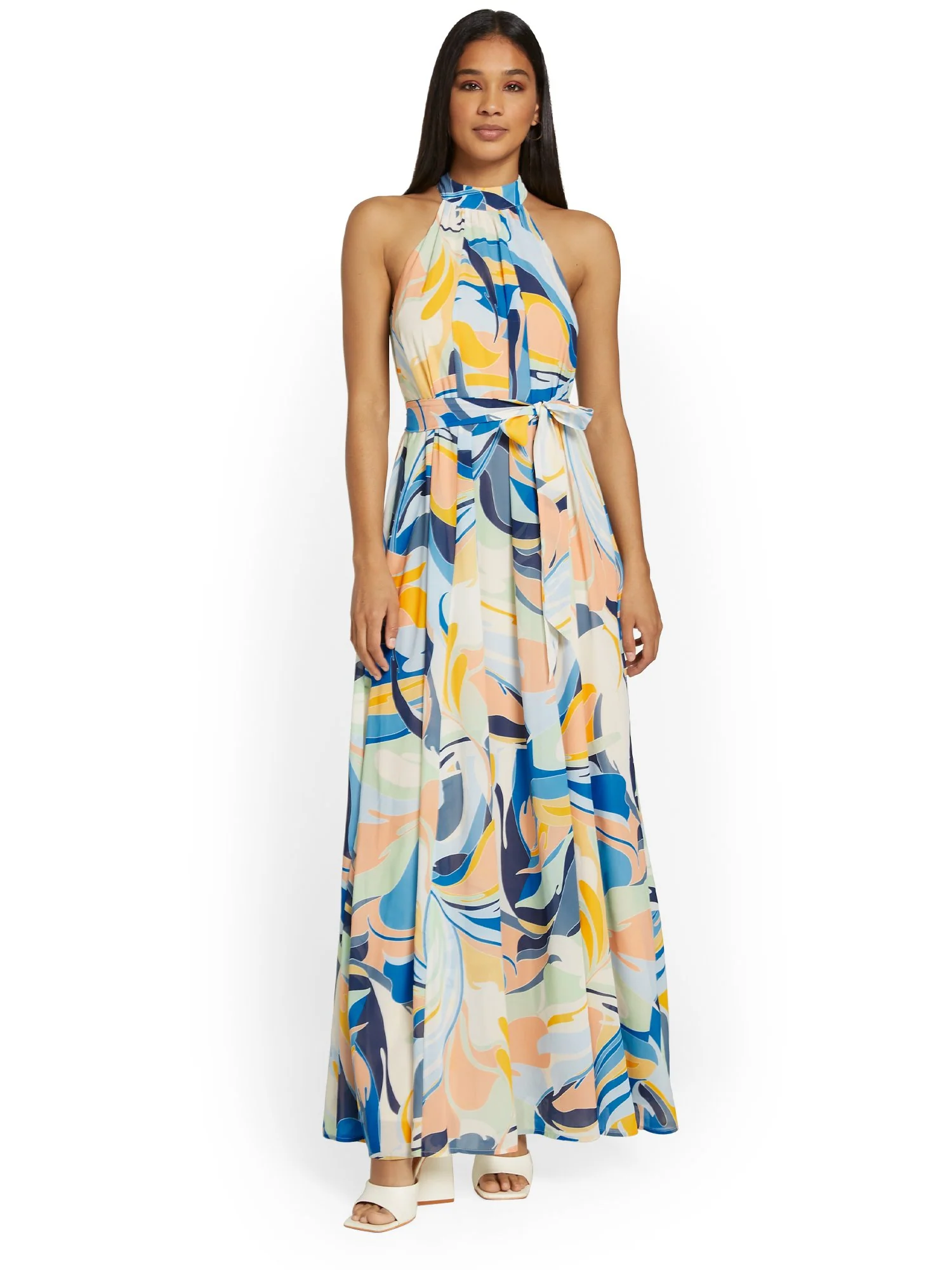 Flying Tomato Swirl-Print Halterneck Maxi Dress - Brands We Love - Image 2