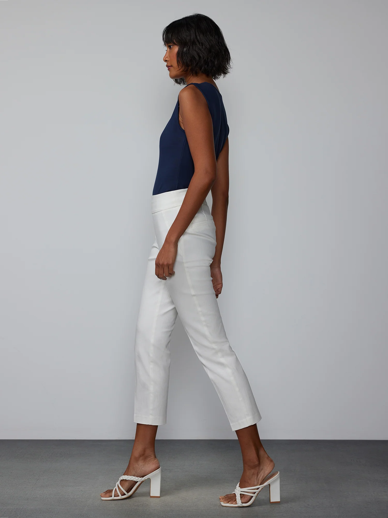 Tall High Rise Seamed Ankle Pant - Image 2