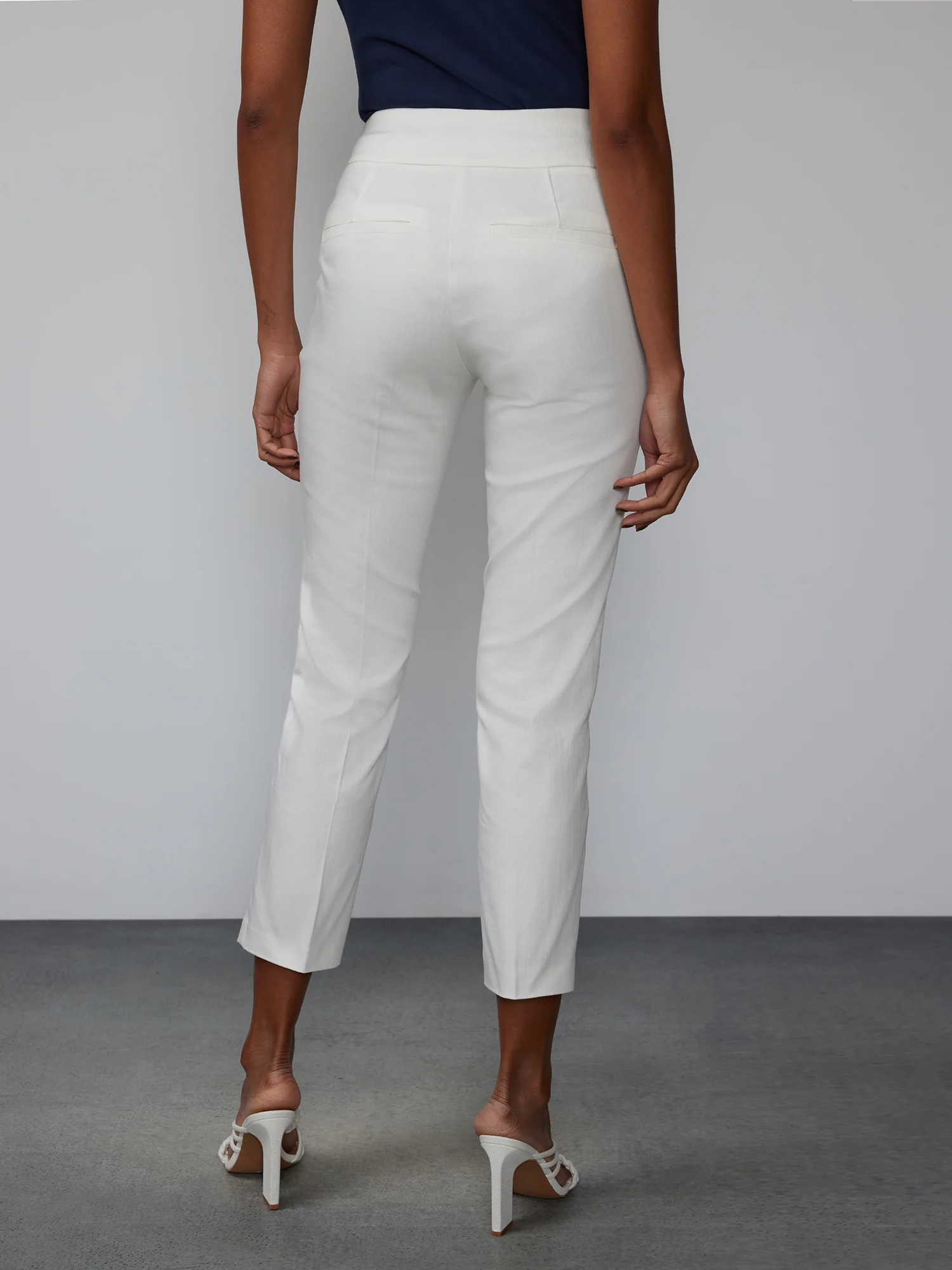 Tall High Rise Seamed Ankle Pant - Image 3