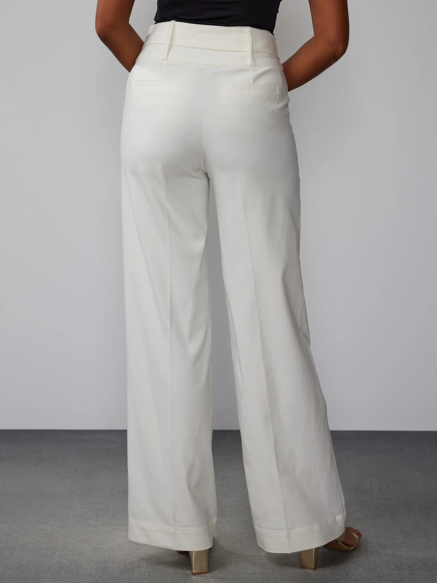Tall Wide Leg Tie Waist Pant - Image 3