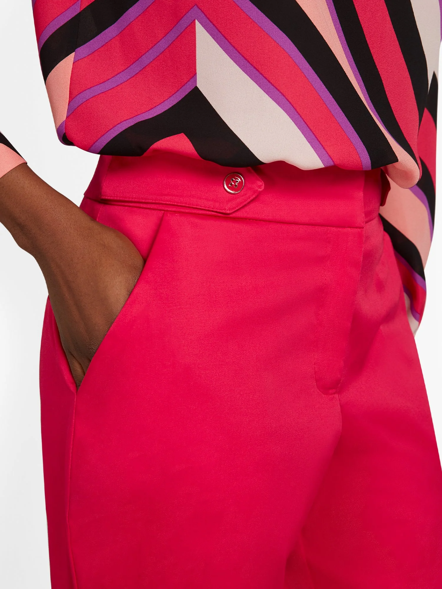 Tab-Waist Wide-Leg Pant - Image 4