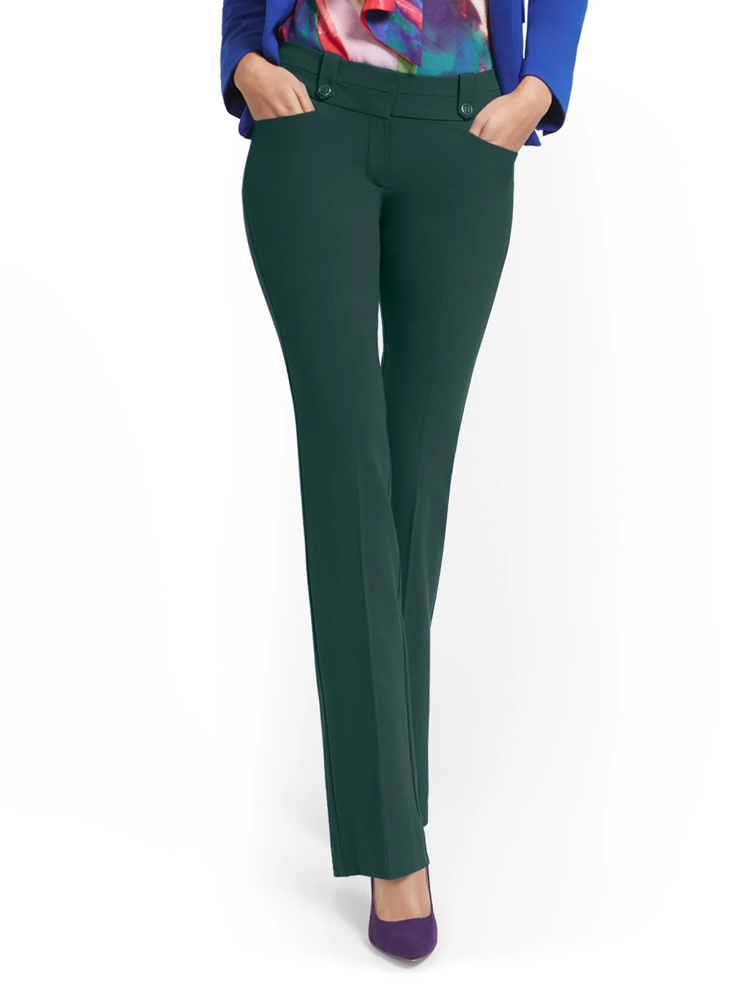 Tall Barely Bootcut Pant - Mid-Rise - Essential Stretch - 7th Avenue - Image 13