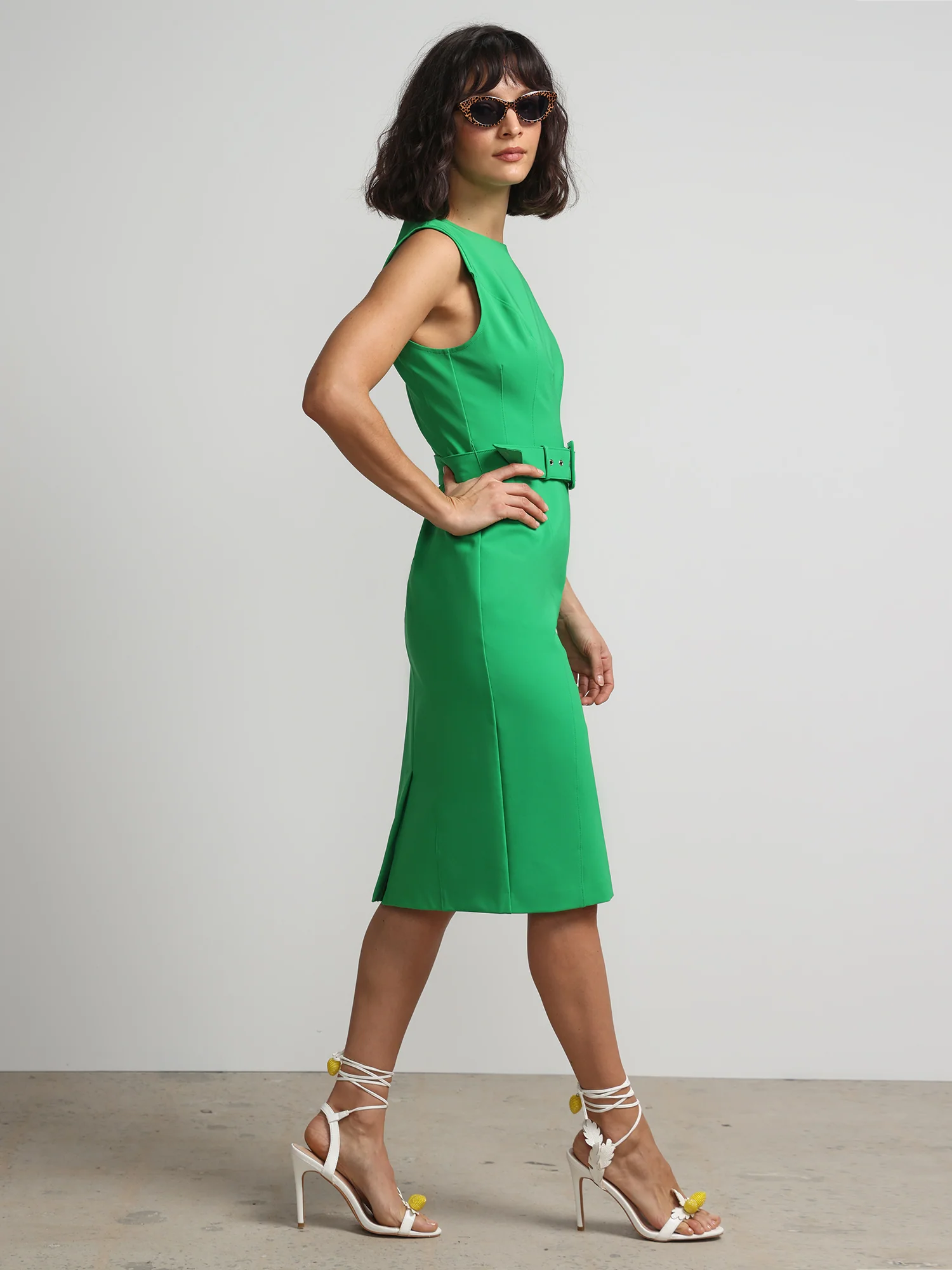 Tall Belted Sheath Dress - Fit To Flatter - Image 2
