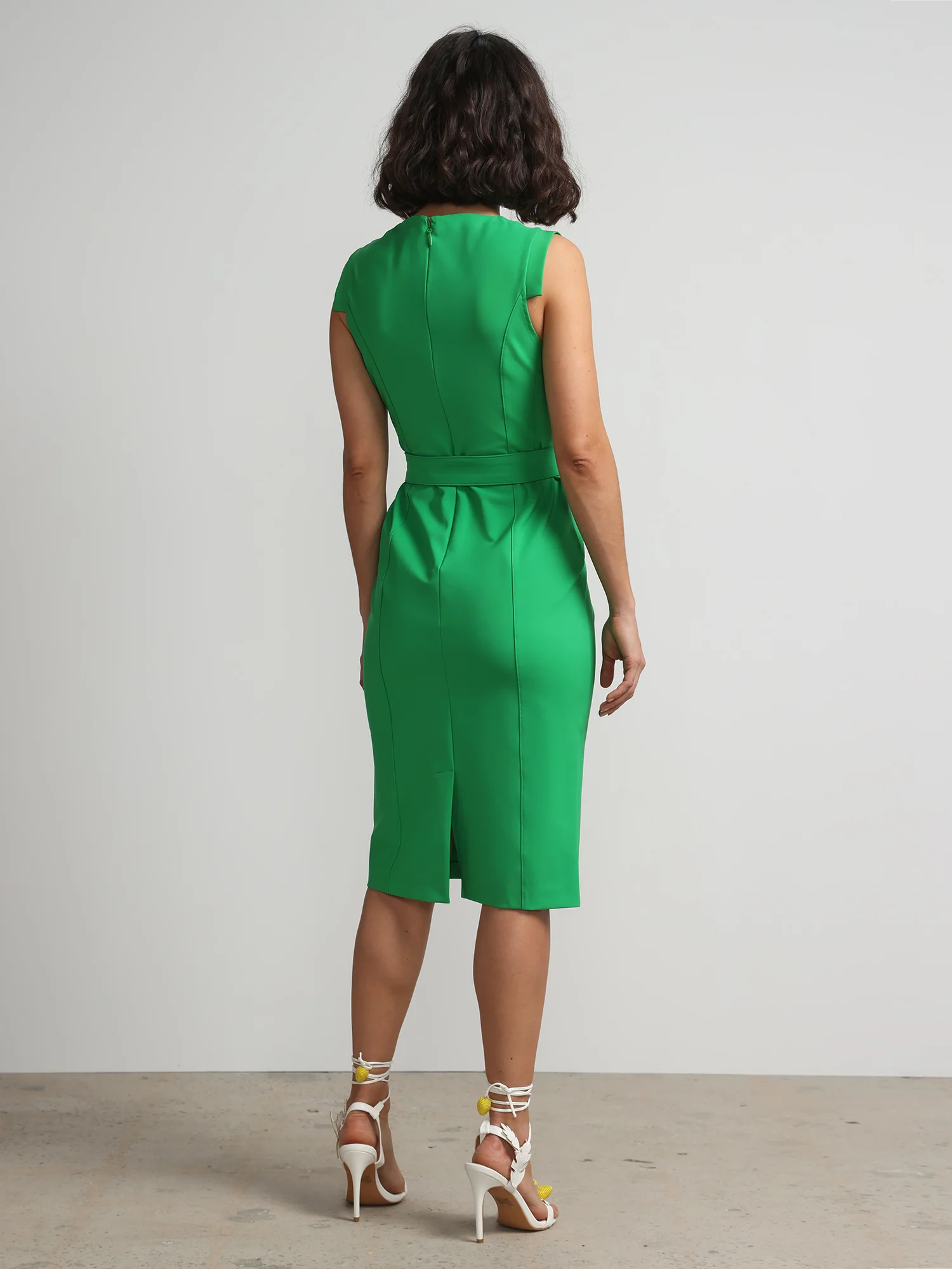Tall Belted Sheath Dress - Fit To Flatter - Image 3