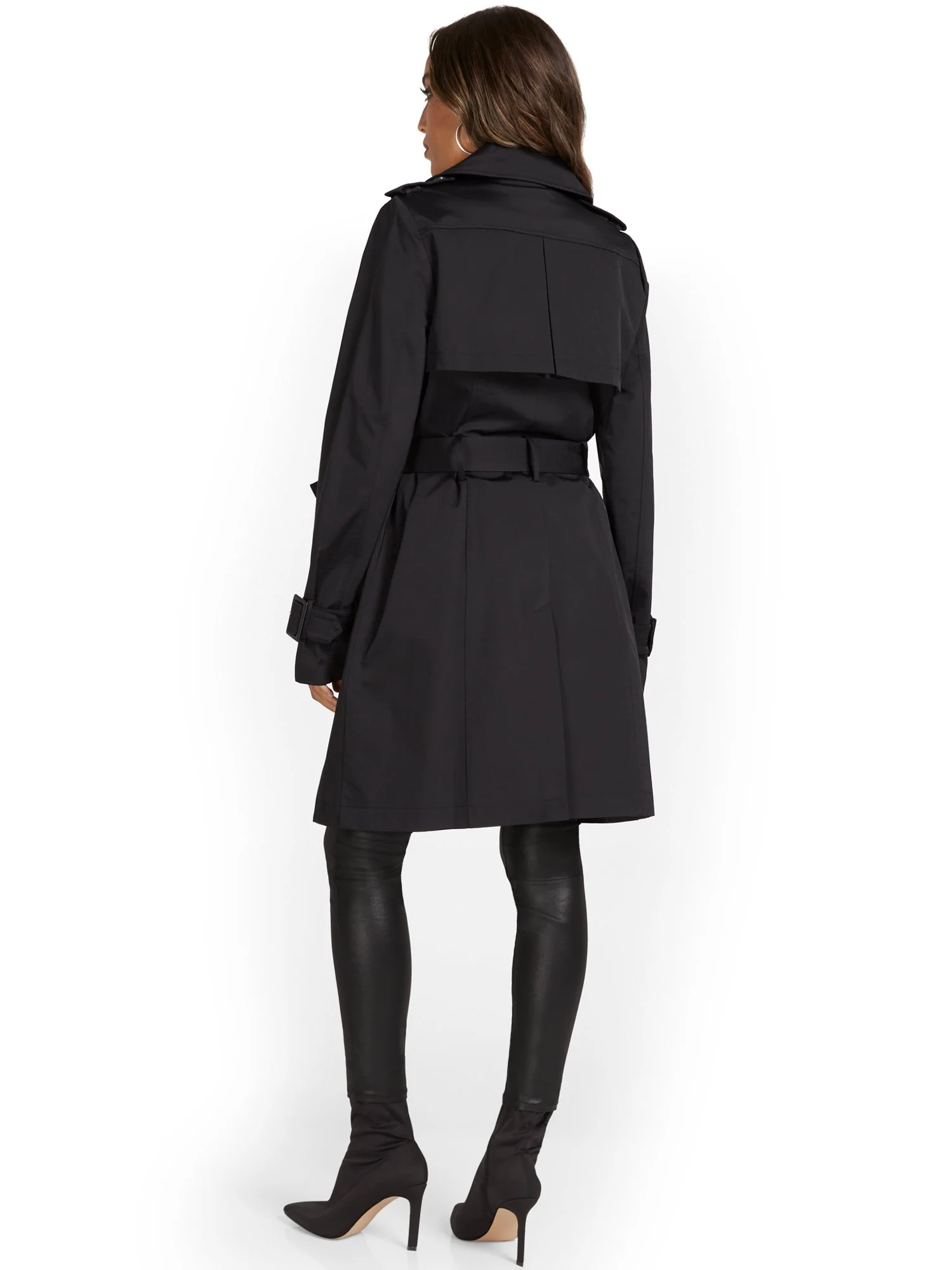 Tall Belted Trenchcoat - City Trench Collection - Image 3