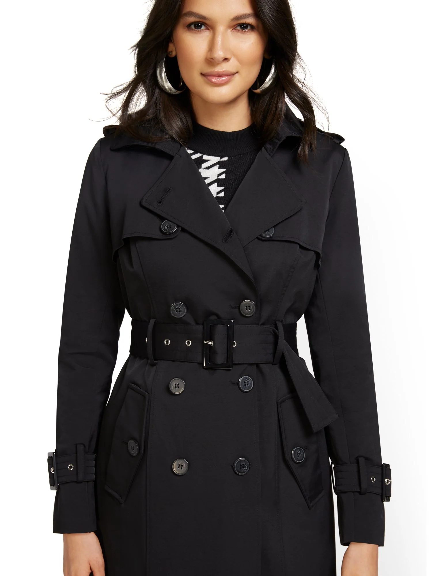 Tall Belted Trenchcoat - City Trench Collection - Image 4