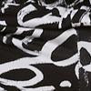 Tall Black & White Scripted Short-Sleeve Jogger Jumpsuit - Image 4