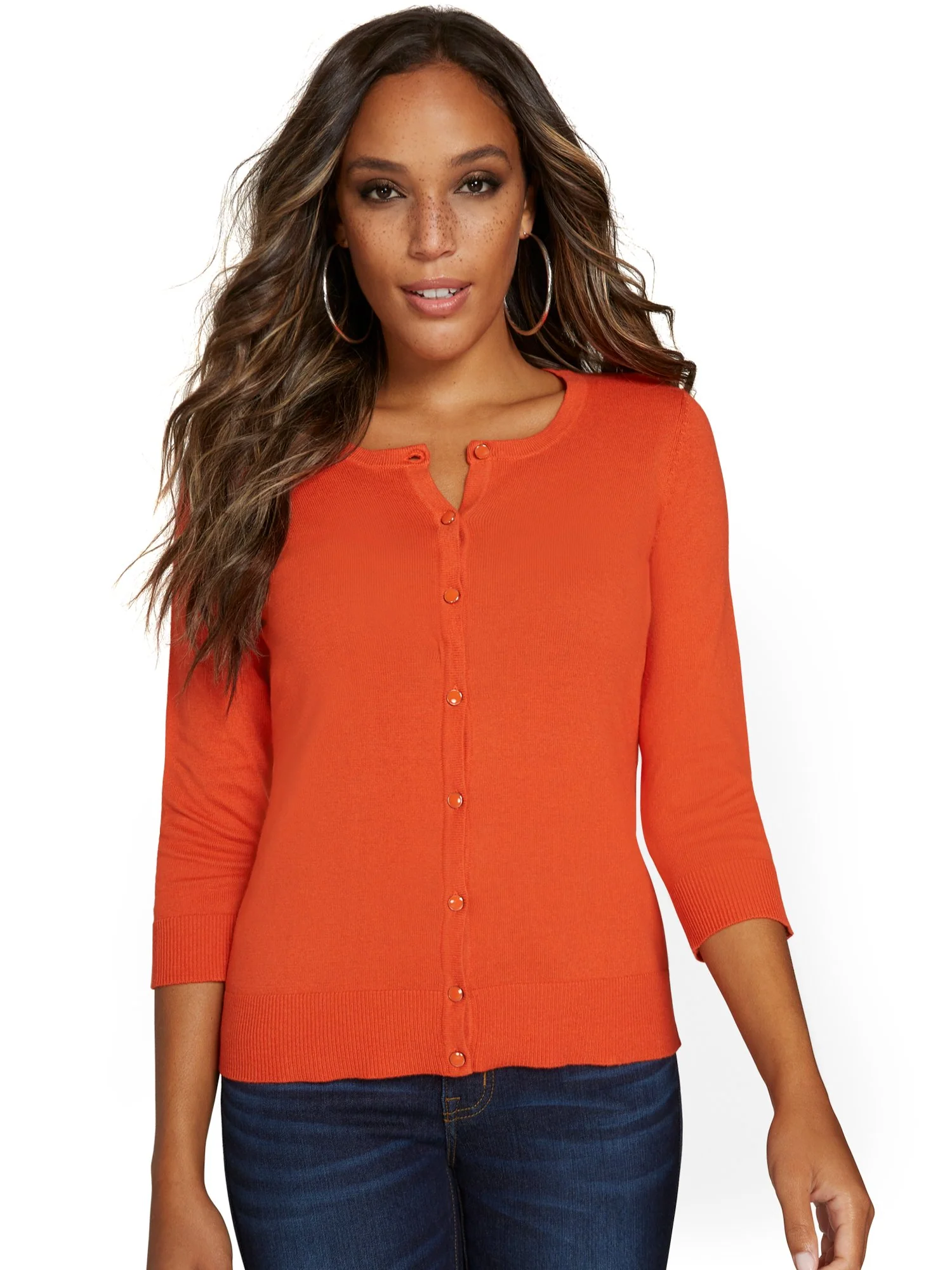Tall Chelsea Crewneck Cardigan - Image 14
