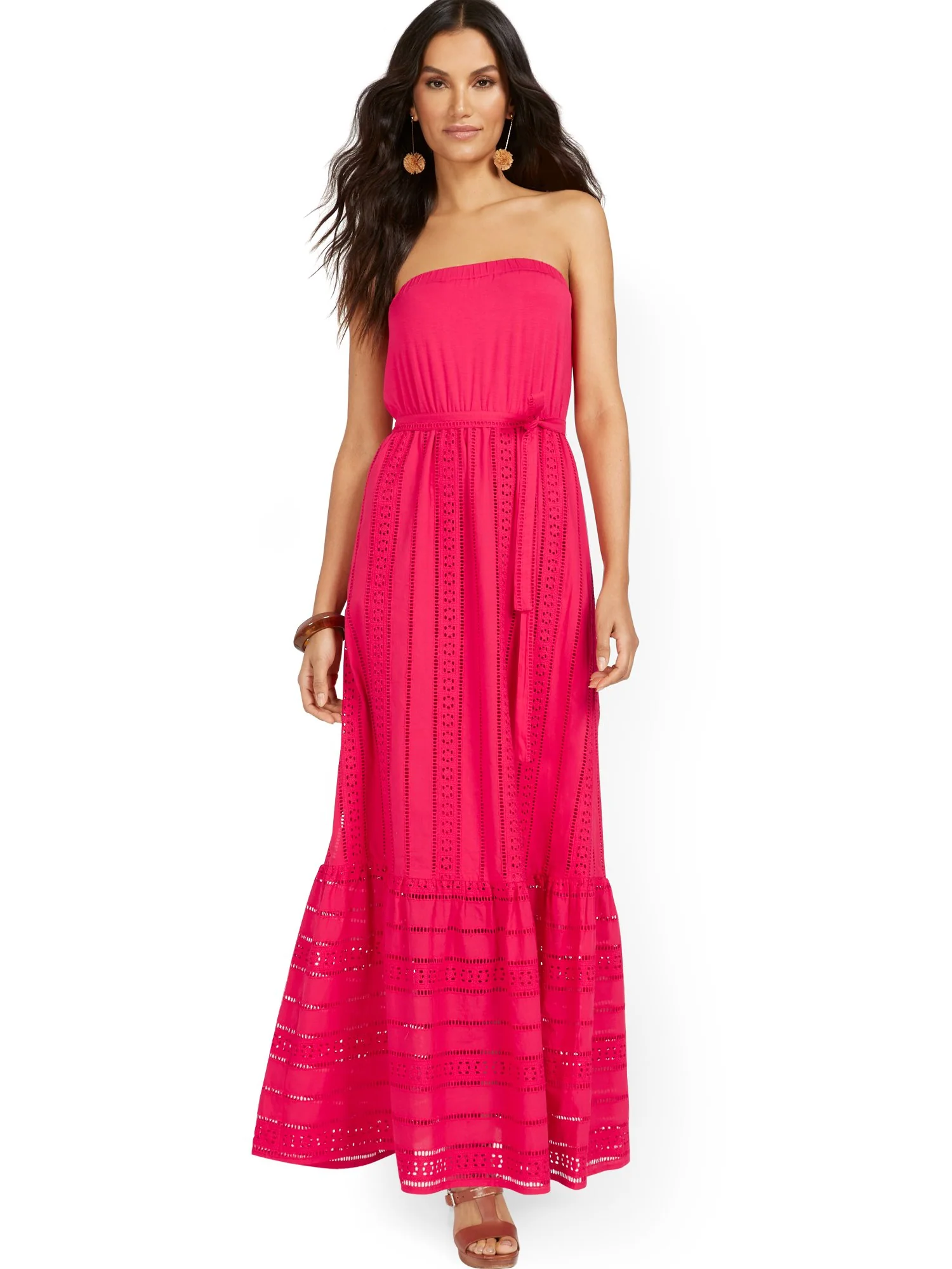 Tall Eyelet Maxi Dress - Image 2