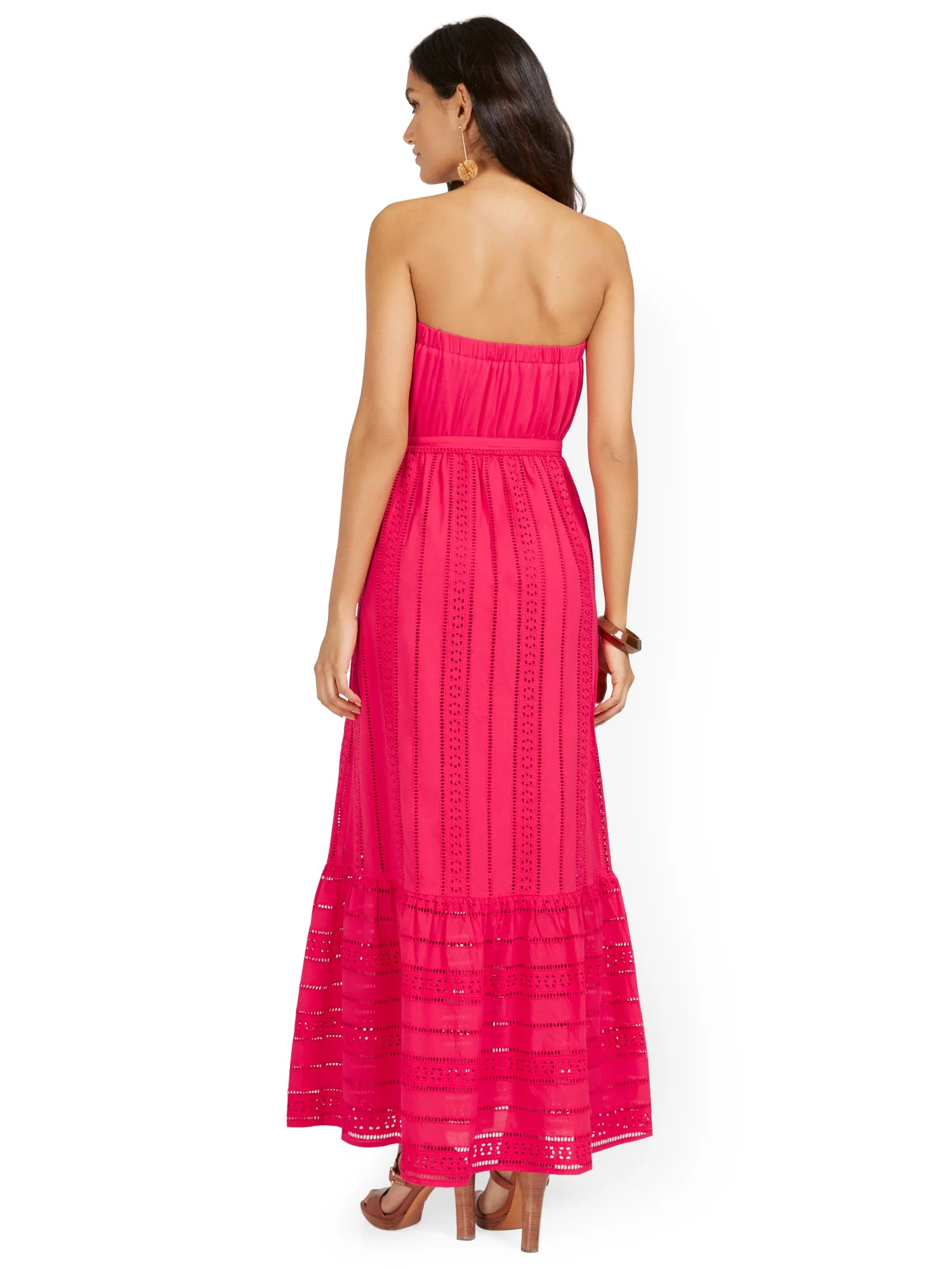 Tall Eyelet Maxi Dress - Image 3
