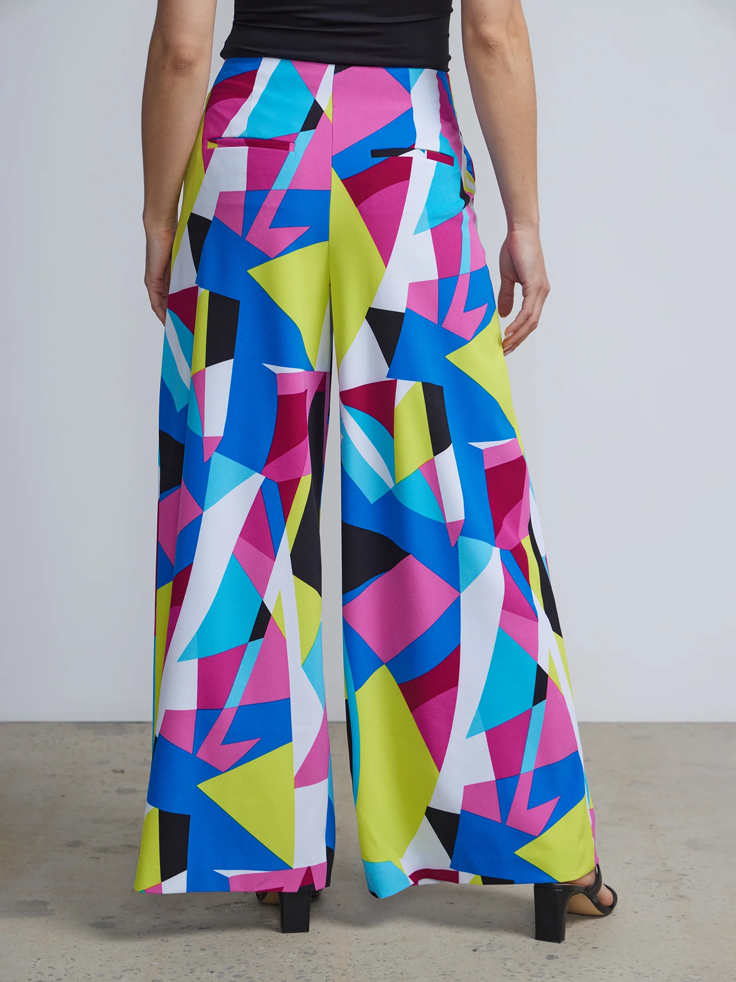 Tall Geometric-Print Ultra Wide-Leg Pant - Image 4
