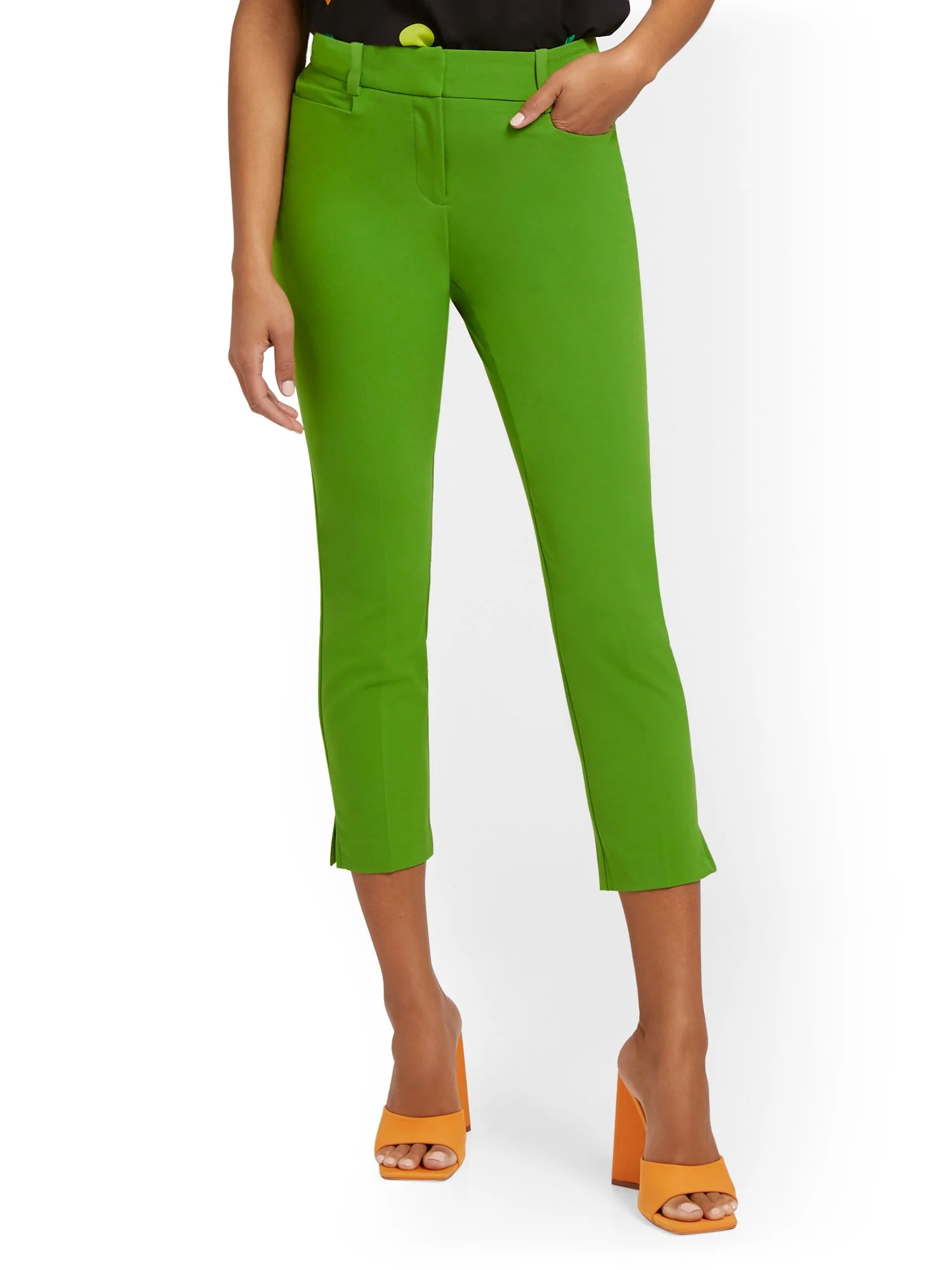 Tall High-Waisted Capri Pant - Essential Stretch - Image 11