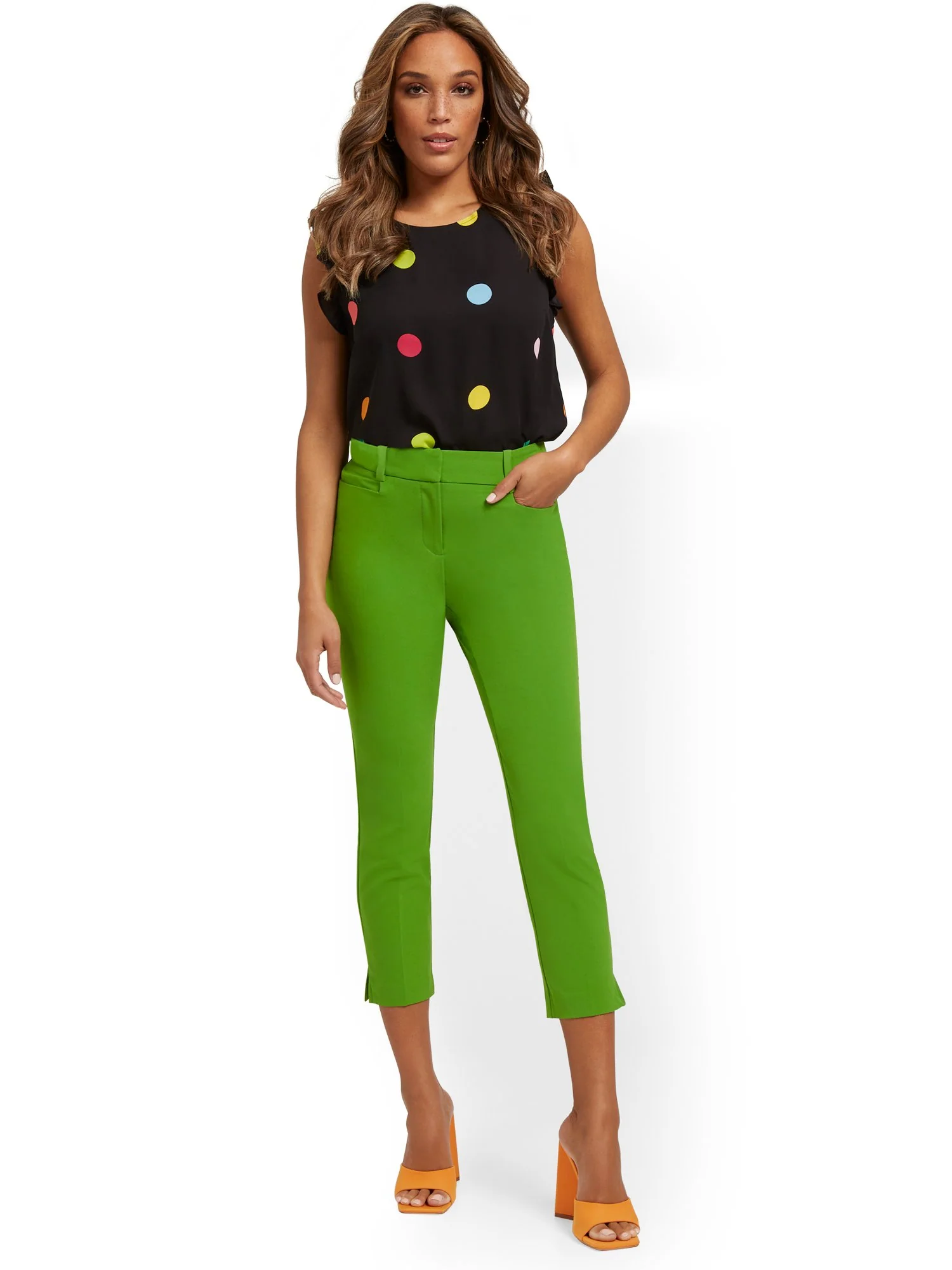 Tall High-Waisted Capri Pant - Essential Stretch - Image 12