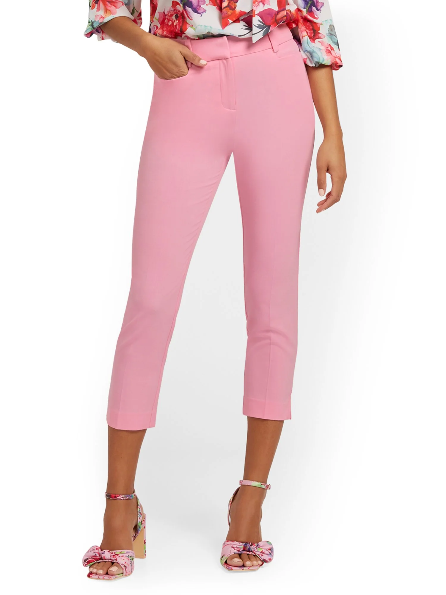 Tall High-Waisted Capri Pant - Essential Stretch - Image 23