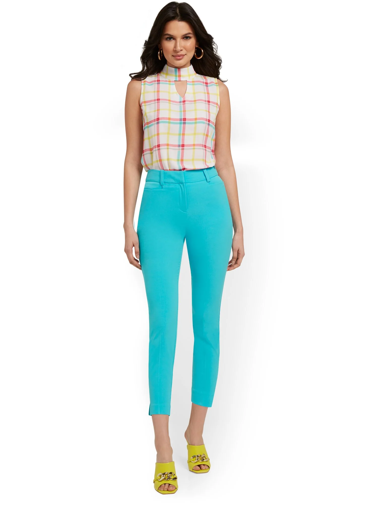 Tall High-Waisted Capri Pant - Essential Stretch - Image 28