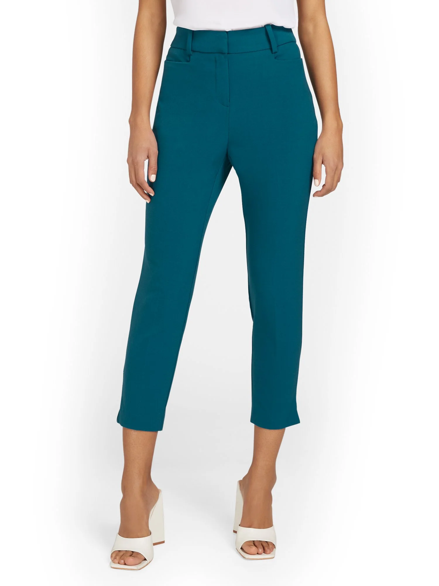 Tall High-Waisted Capri Pant - Essential Stretch - Image 30