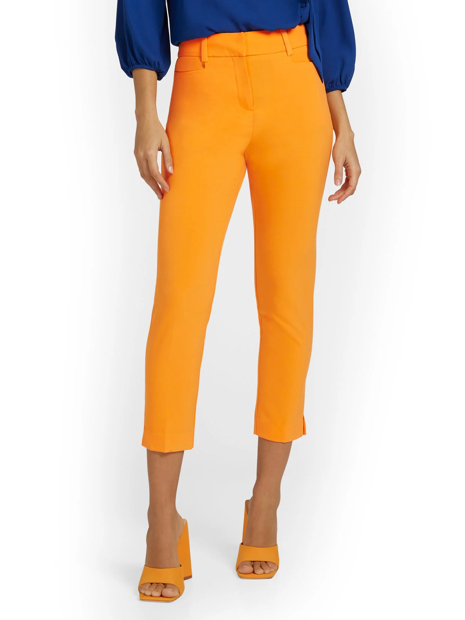Tall High-Waisted Capri Pant - Essential Stretch - Image 35