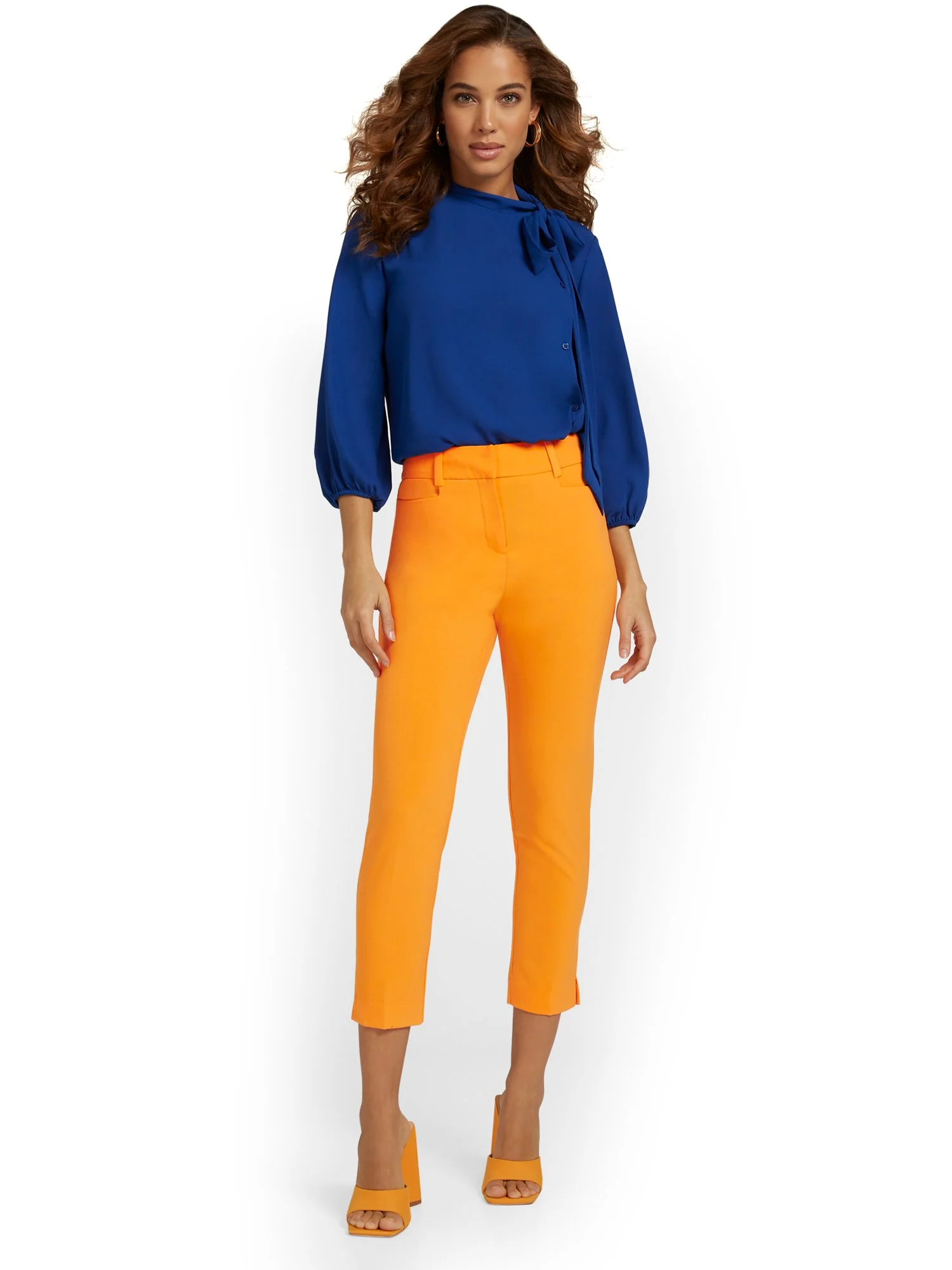 Tall High-Waisted Capri Pant - Essential Stretch - Image 36