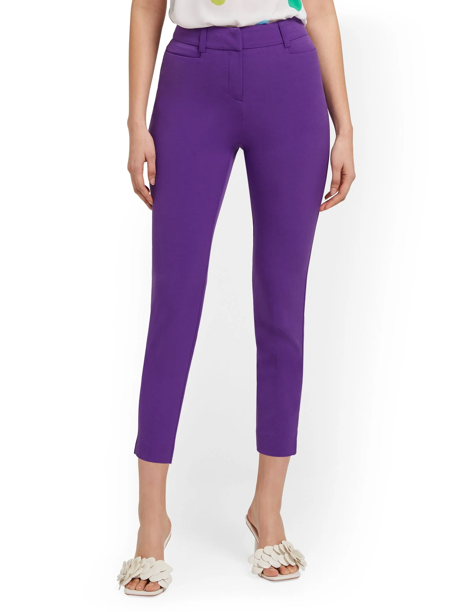 Tall High-Waisted Capri Pant - Essential Stretch - Image 39