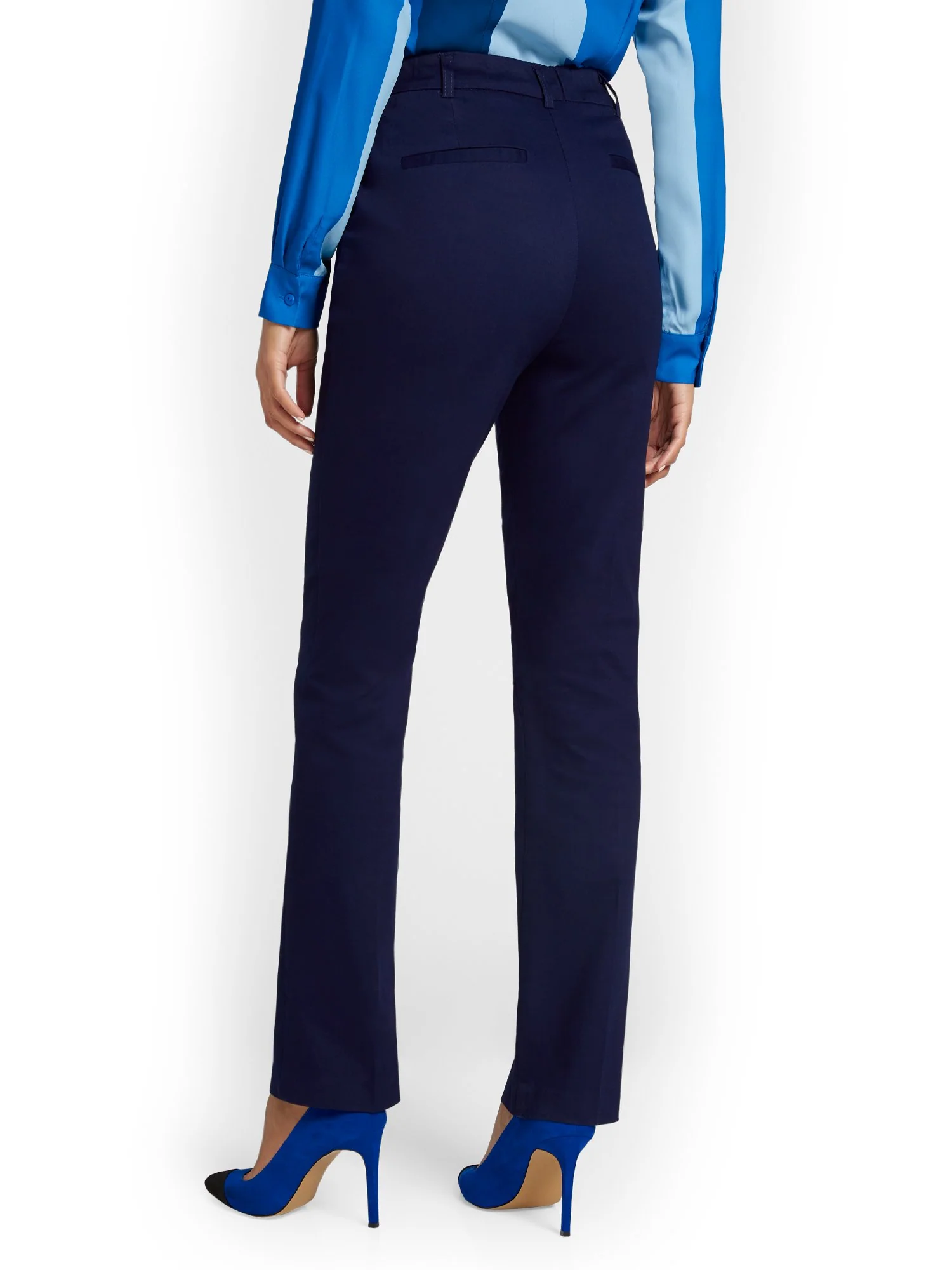 Tall High-Waisted Straight-Leg Pant - NY&Chic Collection - Image 7