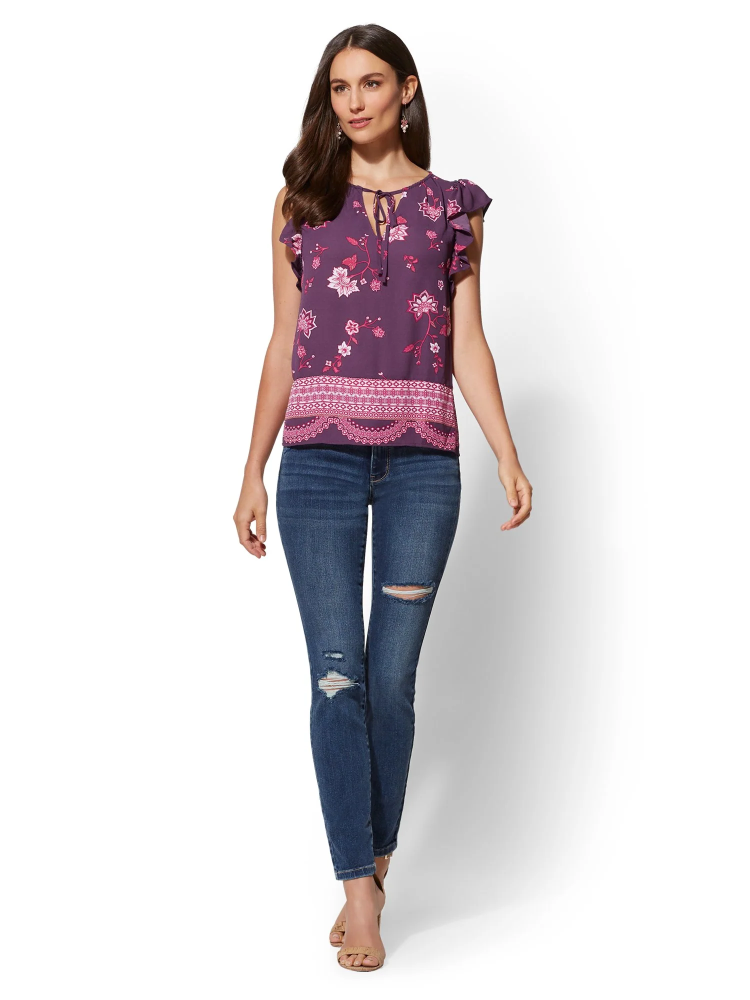 Tall High-Waisted Super-Skinny Jeans - Image 4