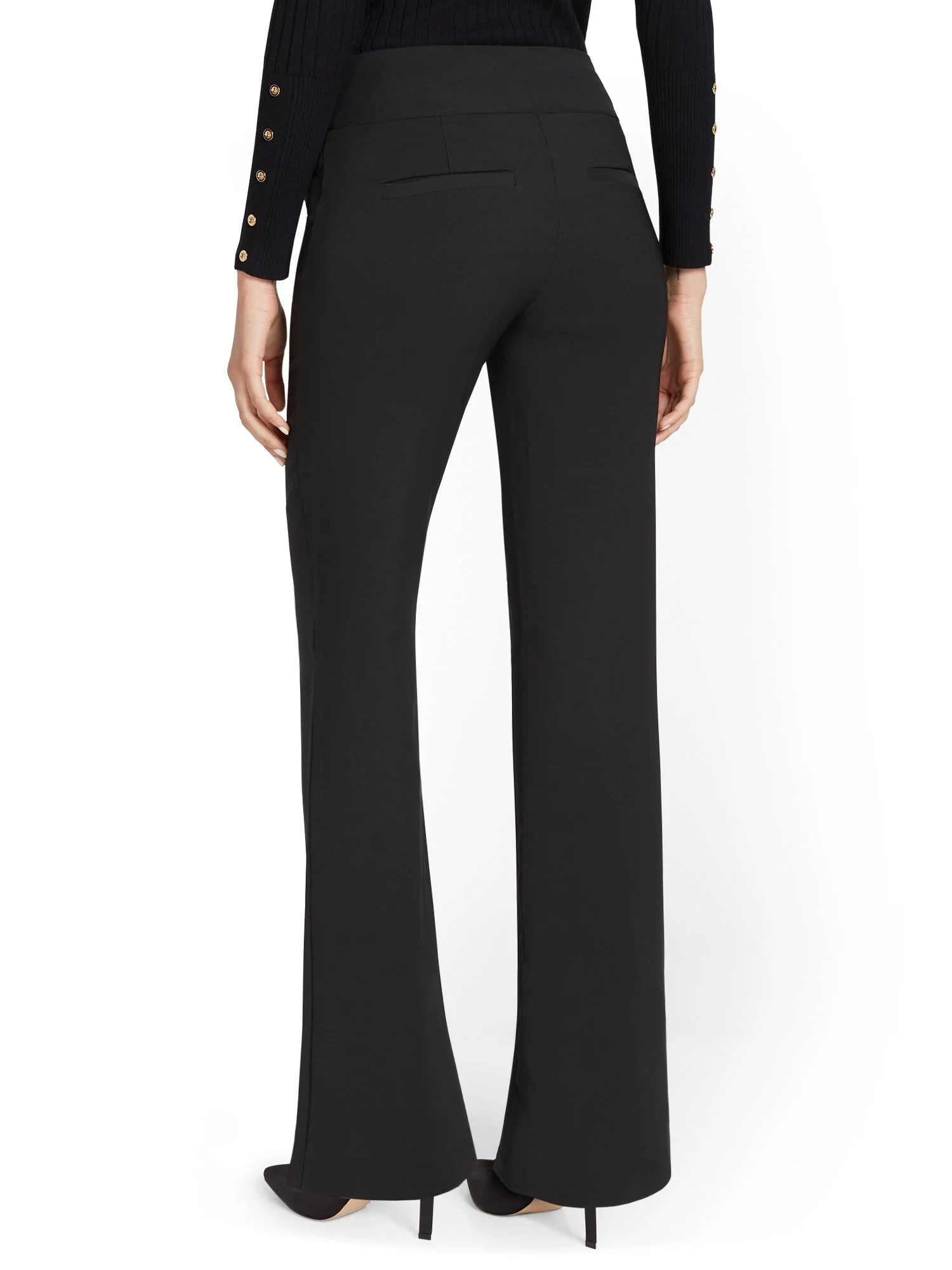 Tall High-Waisted Wide-Leg Pant - Premium Stretch - Image 3