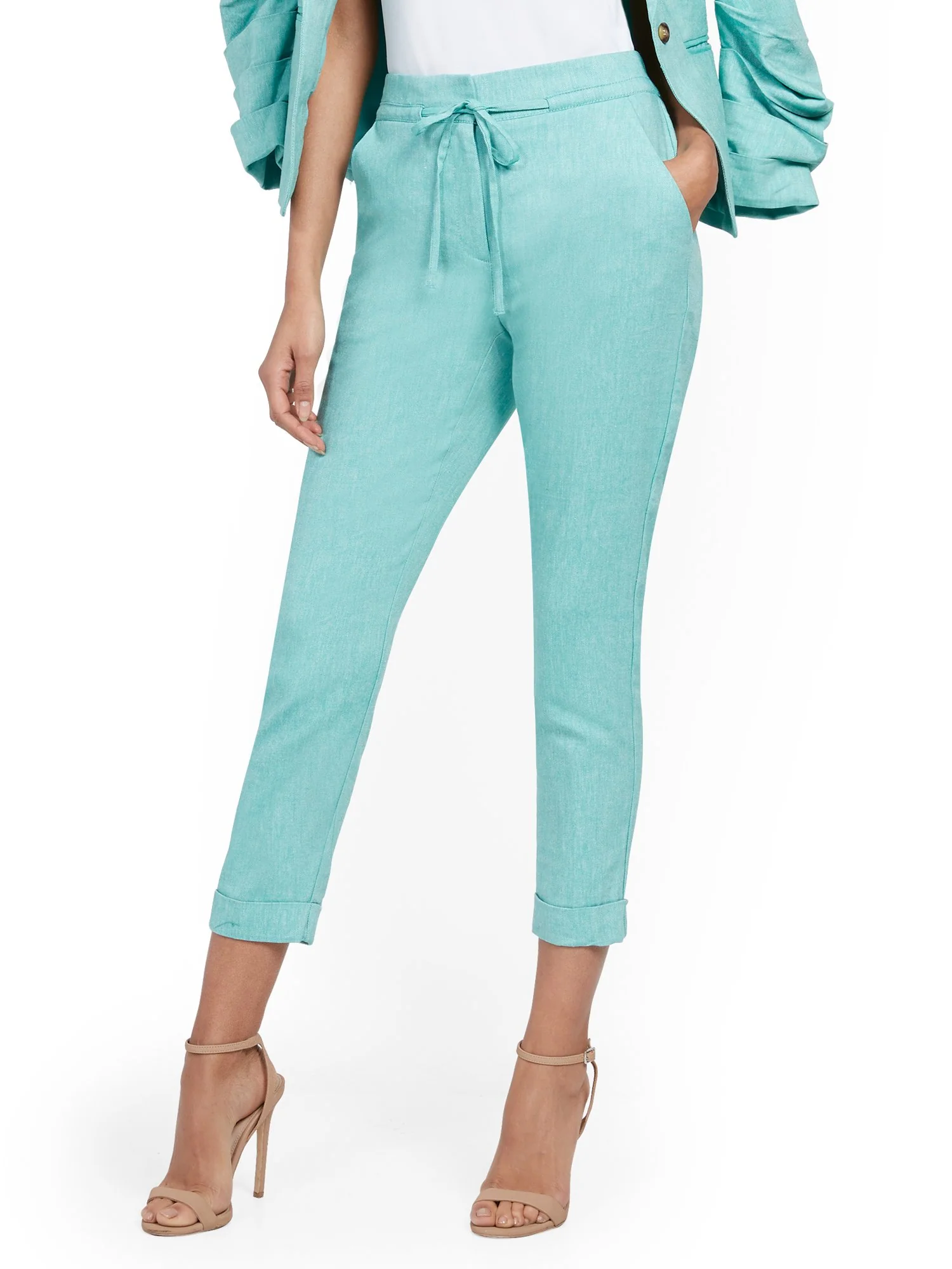 Tall Linen Jogger Pant - 7th Avenue
