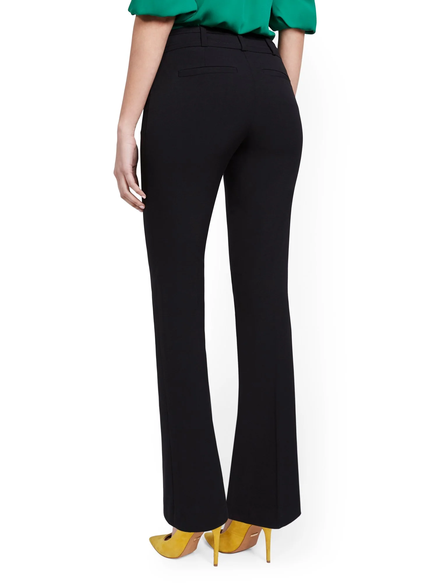 Tall Mid-Rise Modern Fit Barely Bootcut Pant - Essential Stretch - Image 3