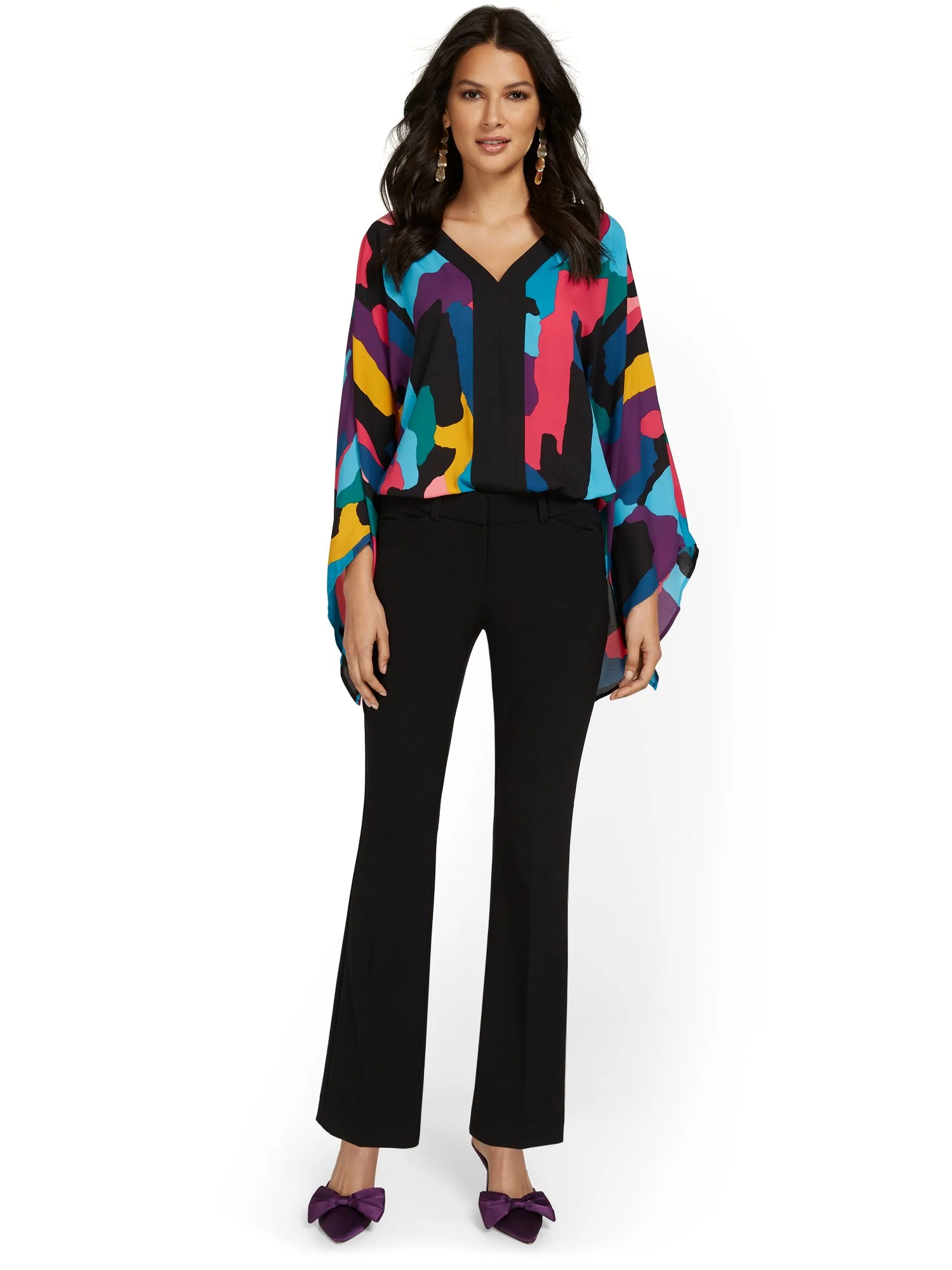 Tall Mid-Rise Modern Fit Bootcut Pant - Essential Stretch - Image 4