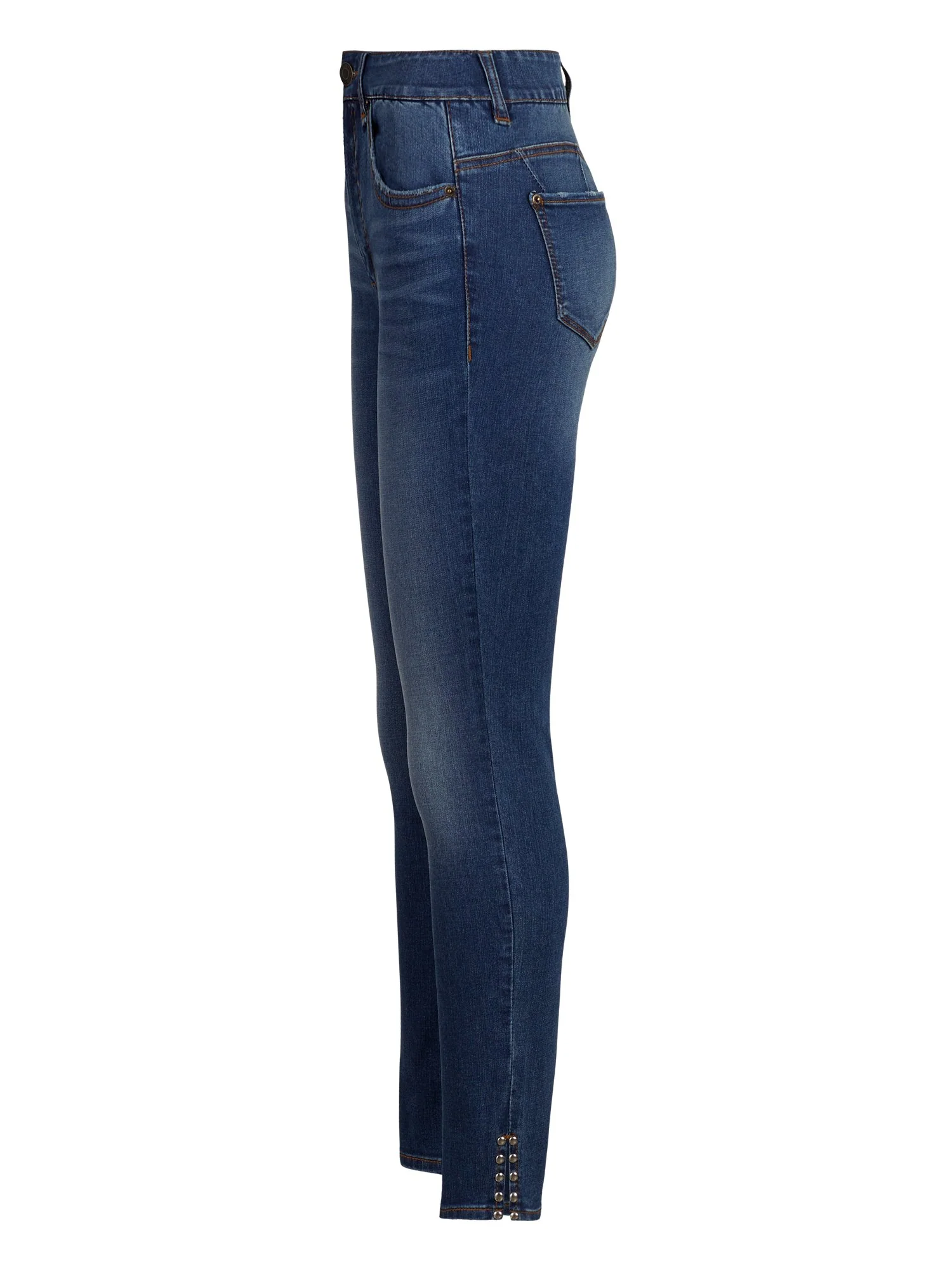 Tall Mya Curvy High-Waisted Sculpting No Gap Super-Skinny Jeans - Image 4