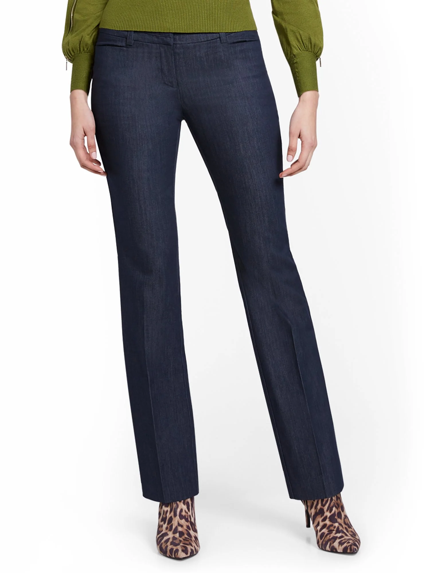 Tall Navy Straight-Leg Pant - Image 2