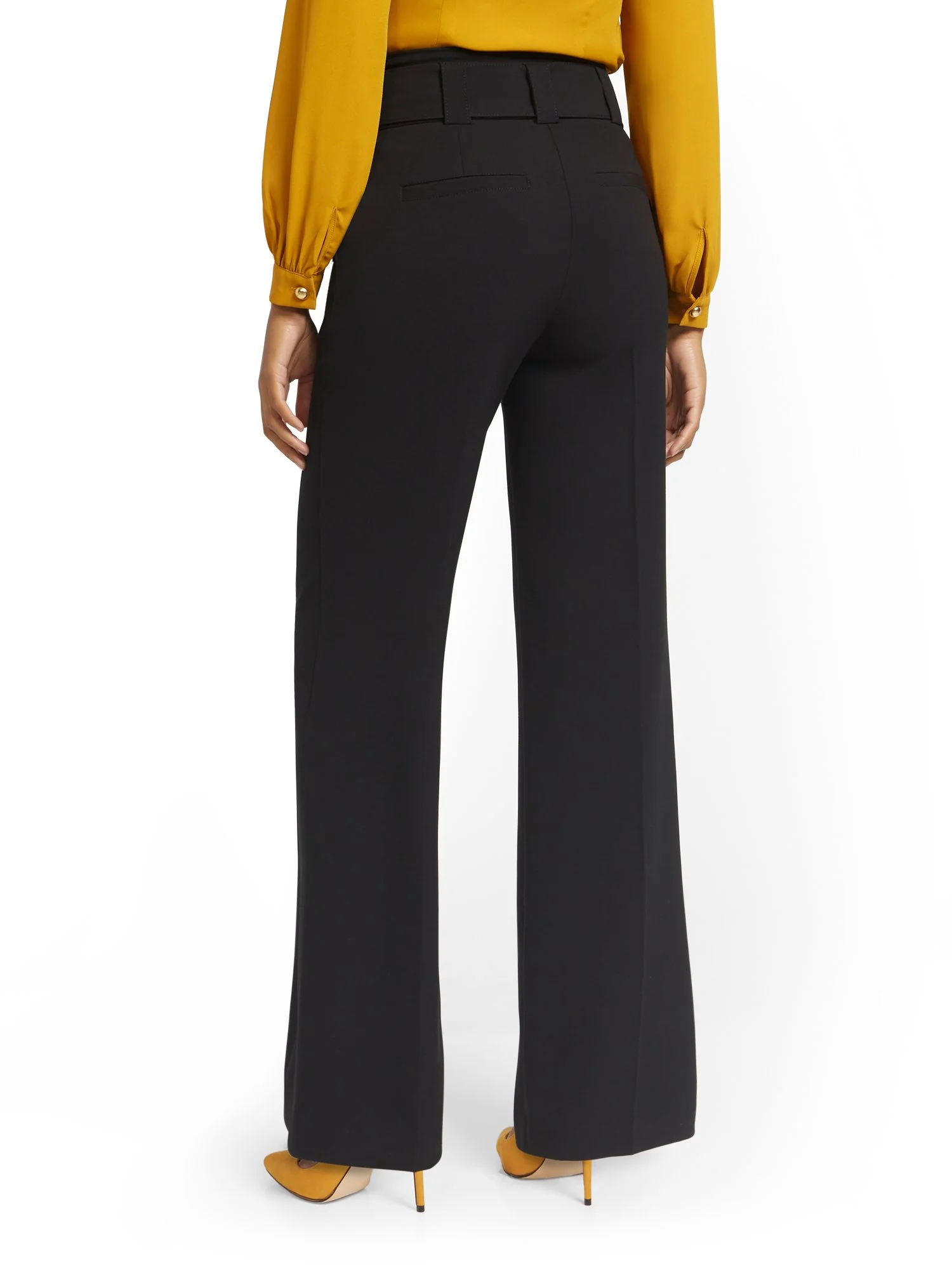 Tall Paperbag-Waist Wide-Leg Pant - 7th Avenue - Image 2